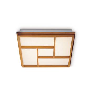 KIOTO 5 - lampa sufitowa LED z drewna bukowego