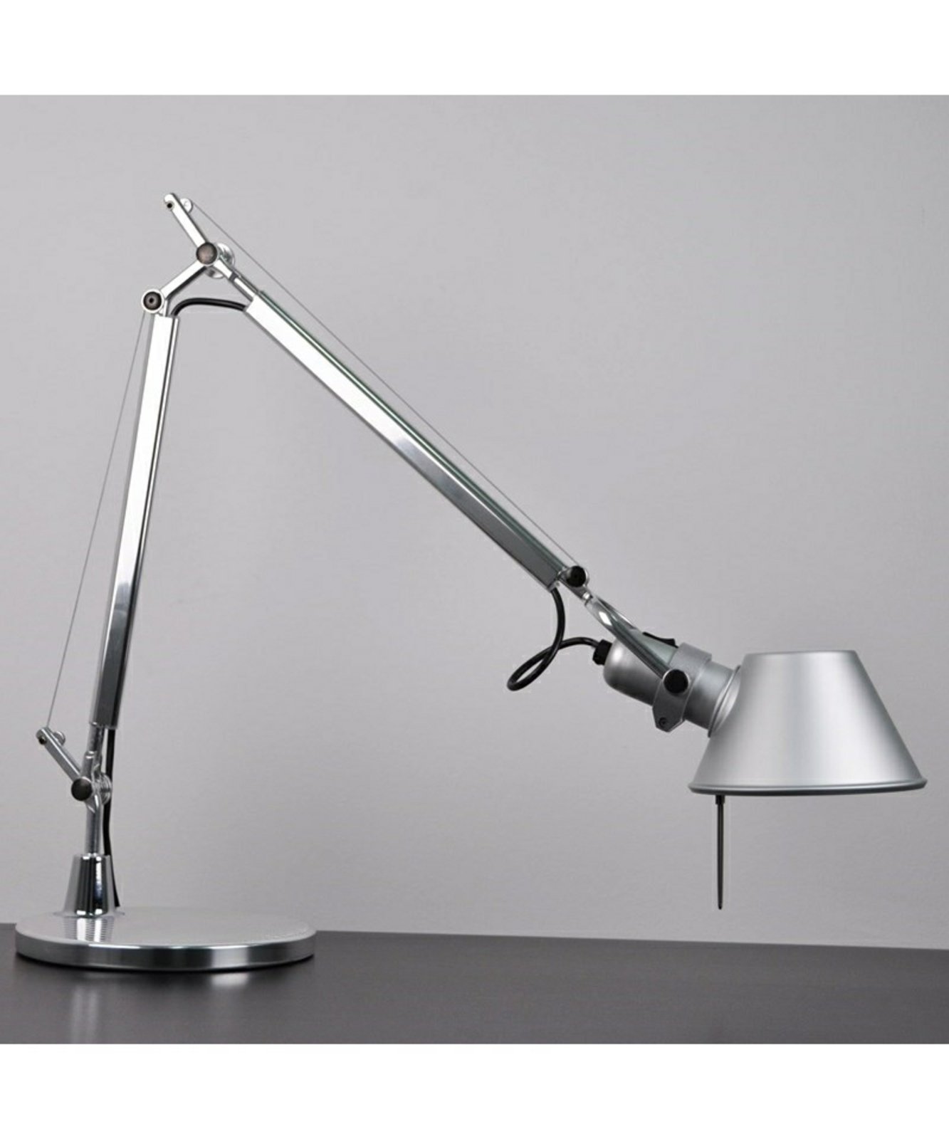 Tolomeo Table Lamp LED Aluminium with Aluminium Base - Artemide