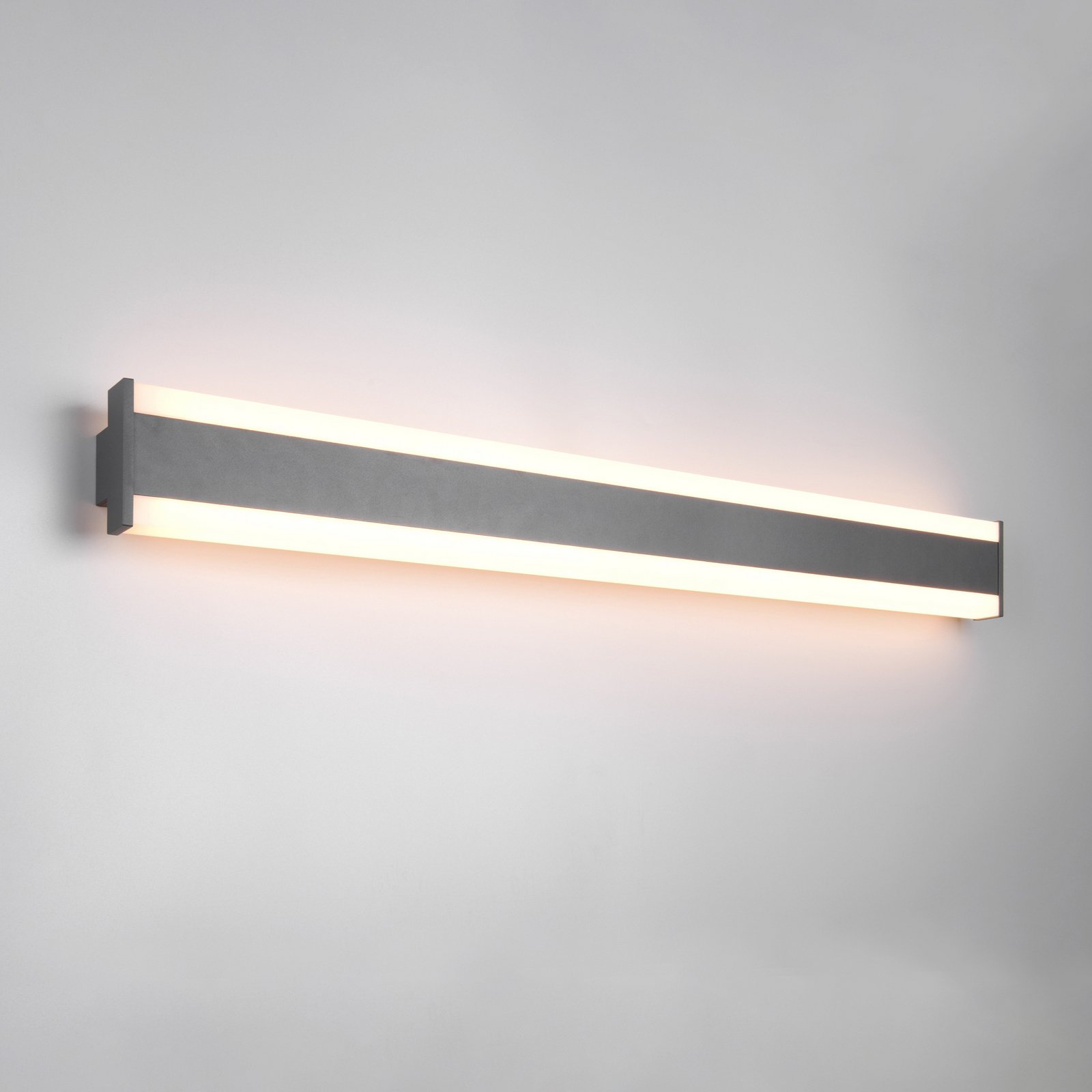 Λάμπα LED εξωτερικού χώρου DAWSON, 100 cm ανθρακί IP54 CCT up/down