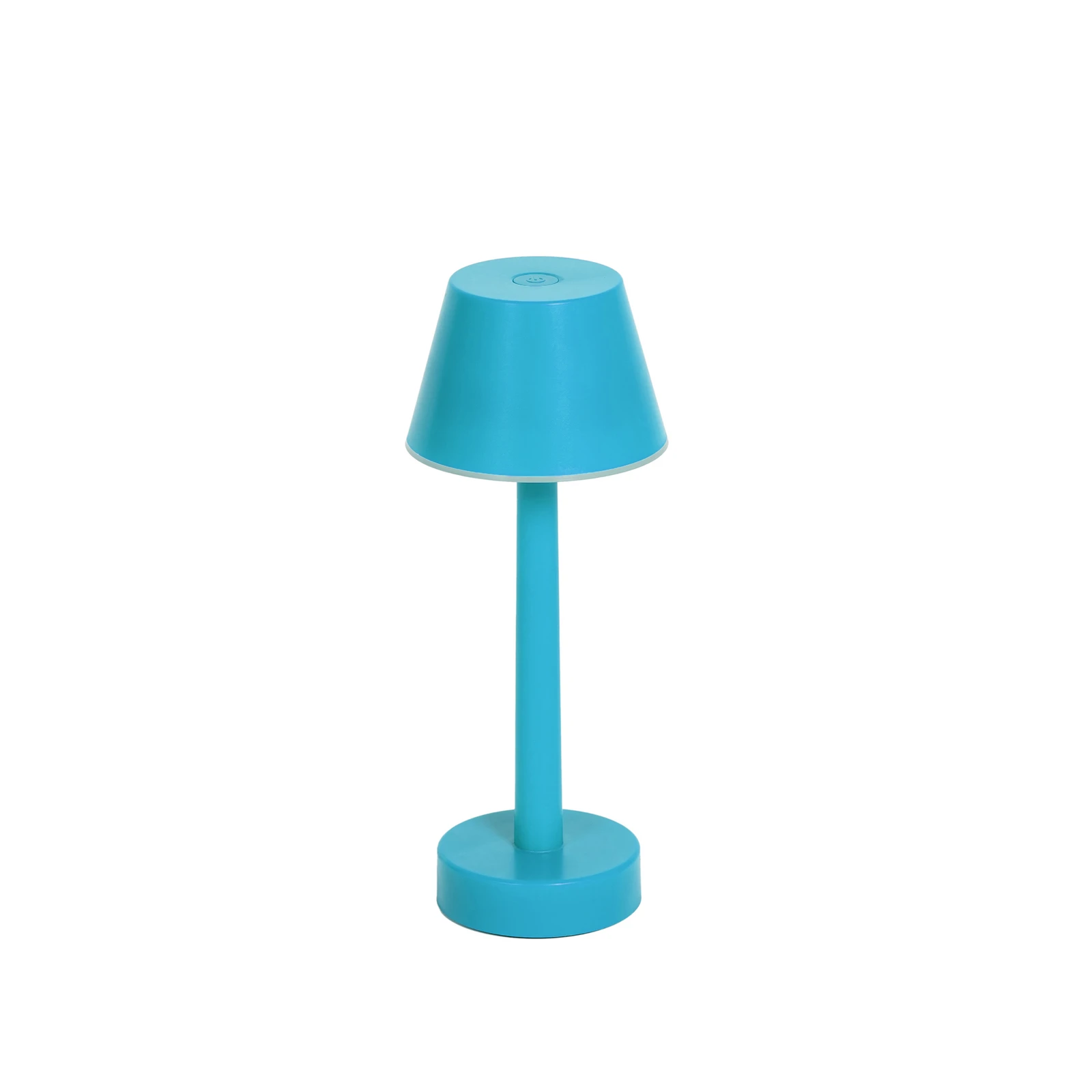 Lindby LED oplaadbaar licht Gaja, blauw, USB, IP44, RGBW, dimbaar