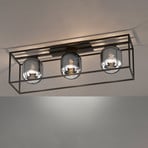 Regi ceiling lamp, three-bulb