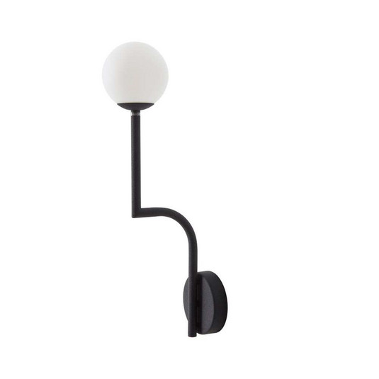 Mobil 46 applique Hardwired Nero/Opal - Pholc