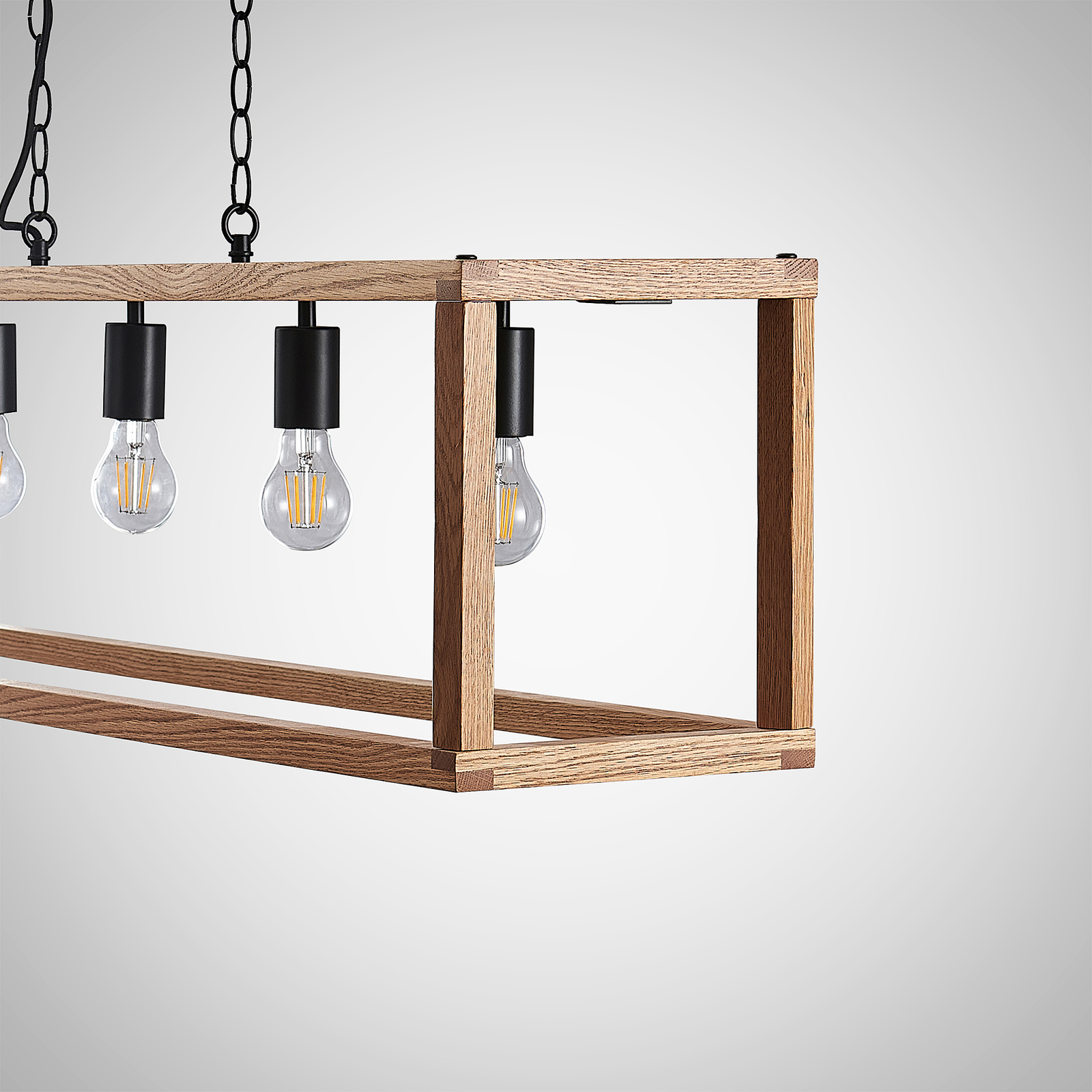 Lucande Sedrik hanglamp, 5-lamps