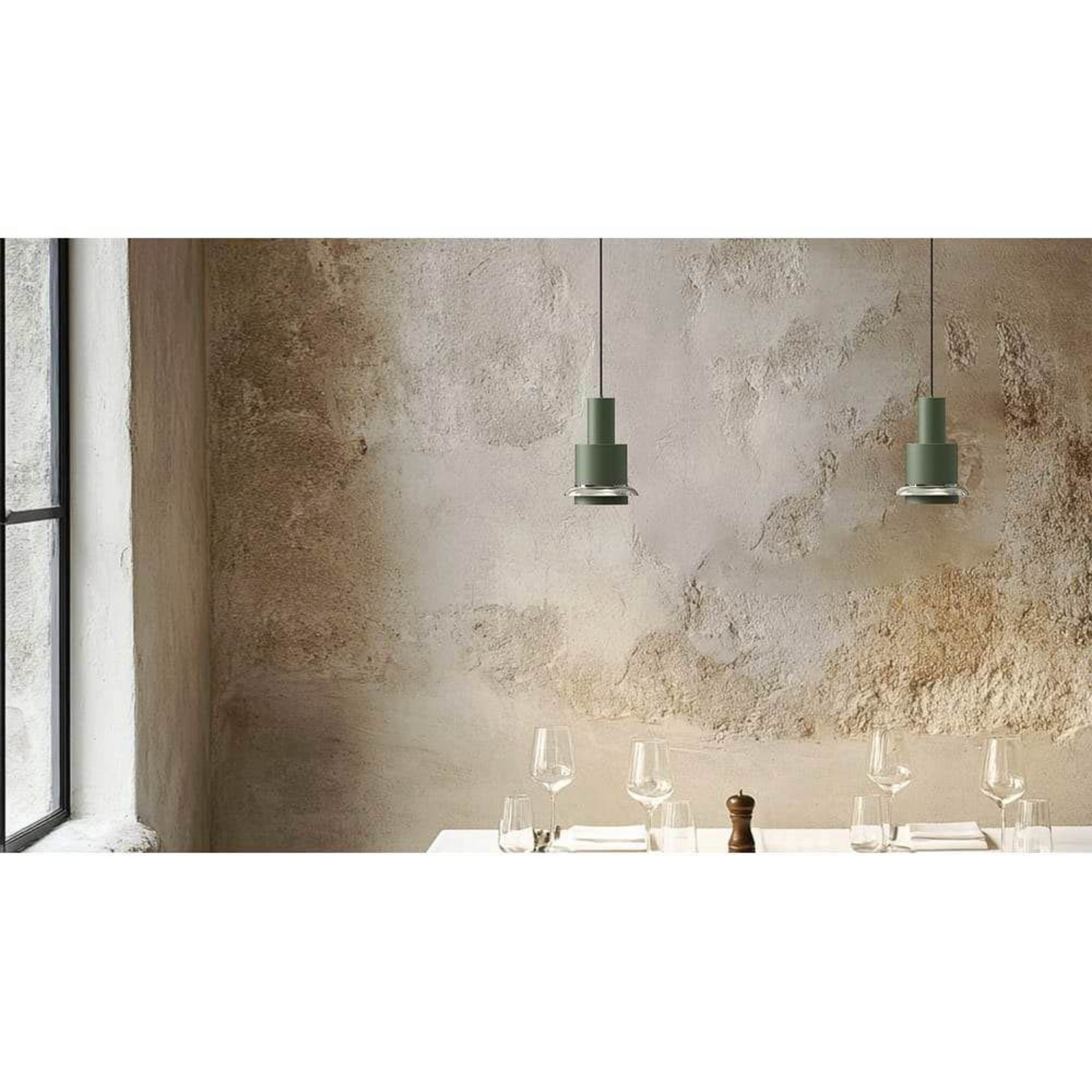 Chaumont Lampada a Sospensione Ø19xH28 Green/Nichel - DCW