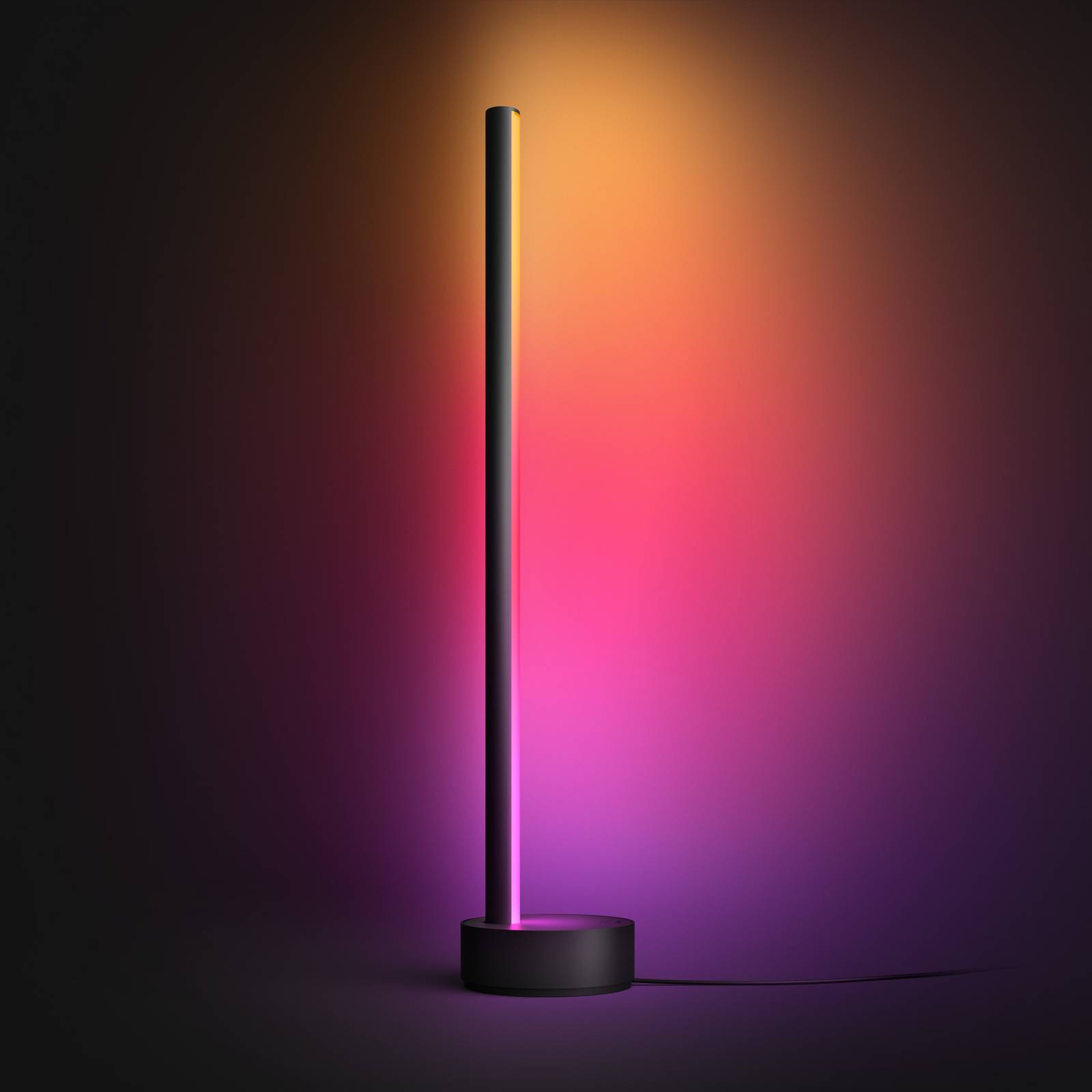 Philips Hue Gradient Signe lampa stołowa czarna