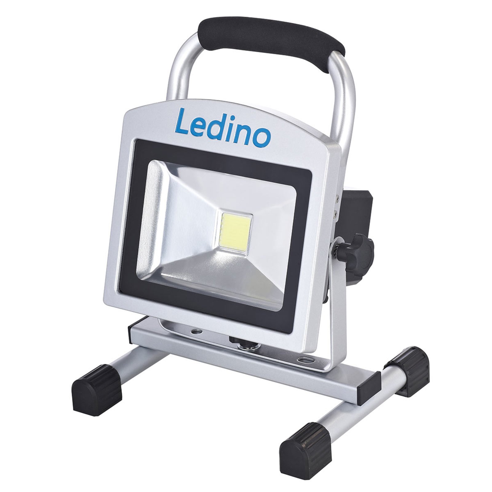 Ledino K?penick 210 20-Watt batterispot m. magnetf?tter - dimbar - arbeidslampe - teknisk lys - trykkst?pt aluminium, plast, glass