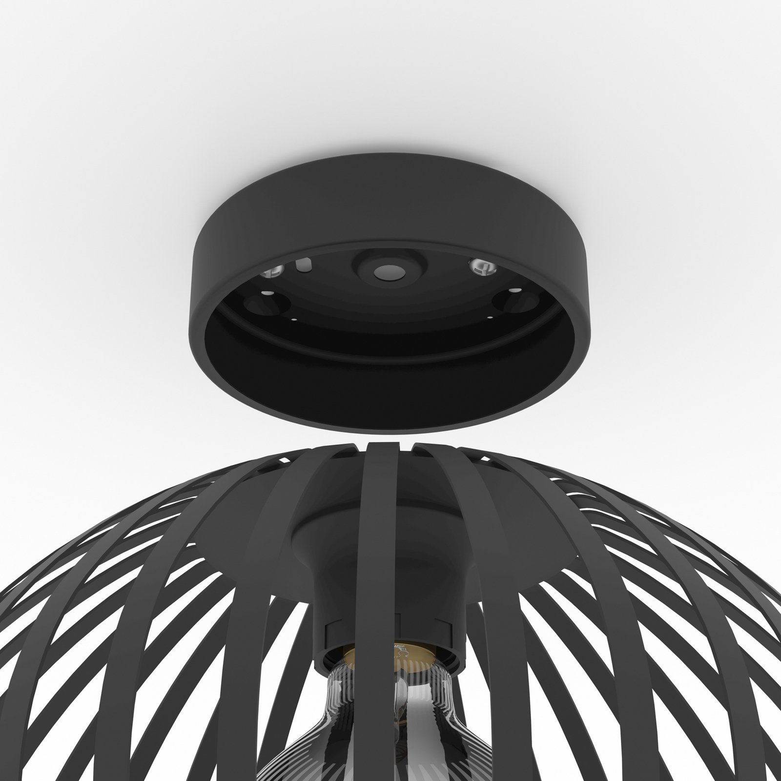 EGLO Mogano 3 φωτιστικό οροφής, κλουβί, Ø28cm