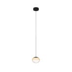 Suspension Pantoja noire/ambre 24 cm CCT - Stars of Light