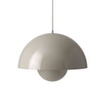 Big Flowerpot VP2 Pendelleuchte Grey Beige - &Tradition