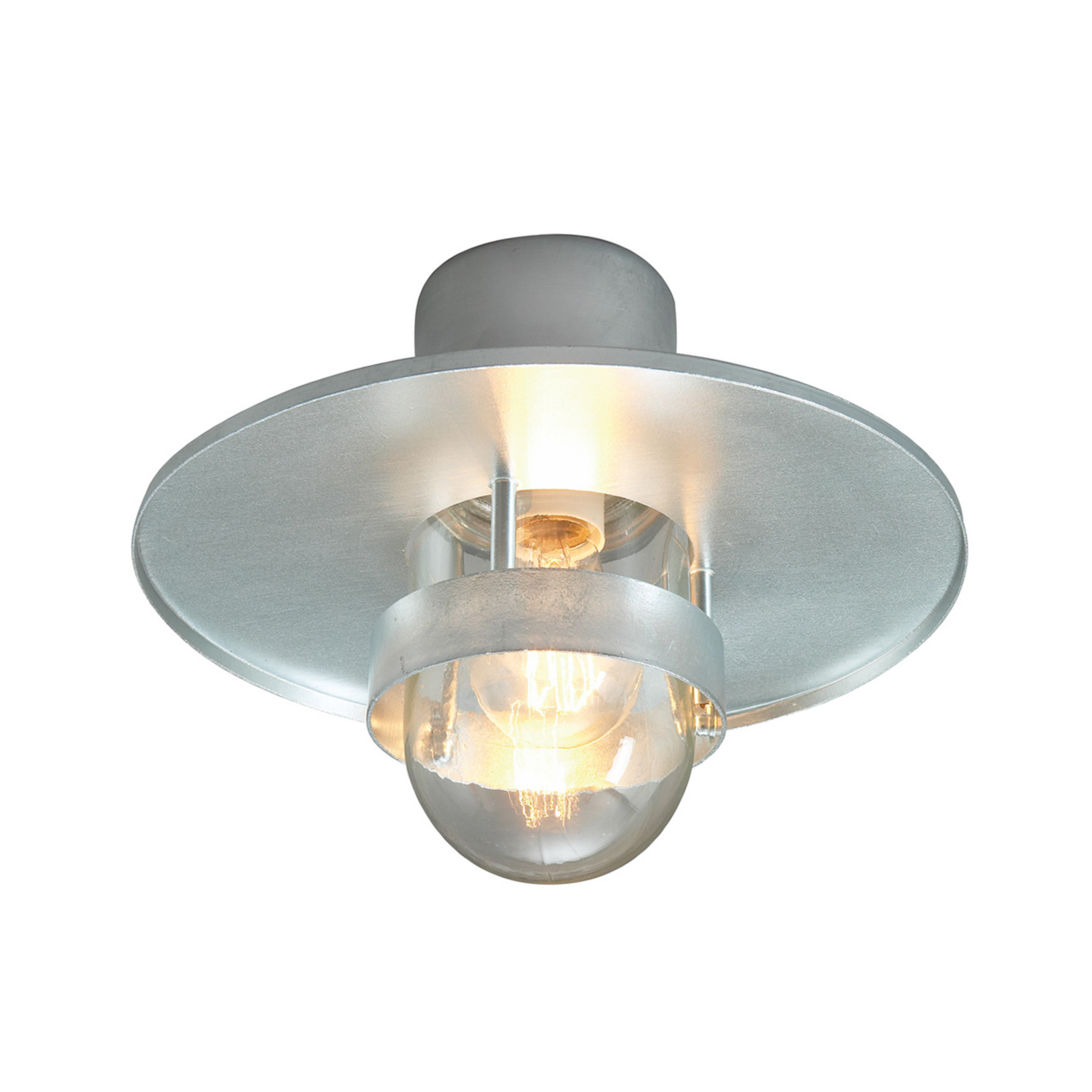 Bergen plafonnier d'extérieur galvanisé - Norlys