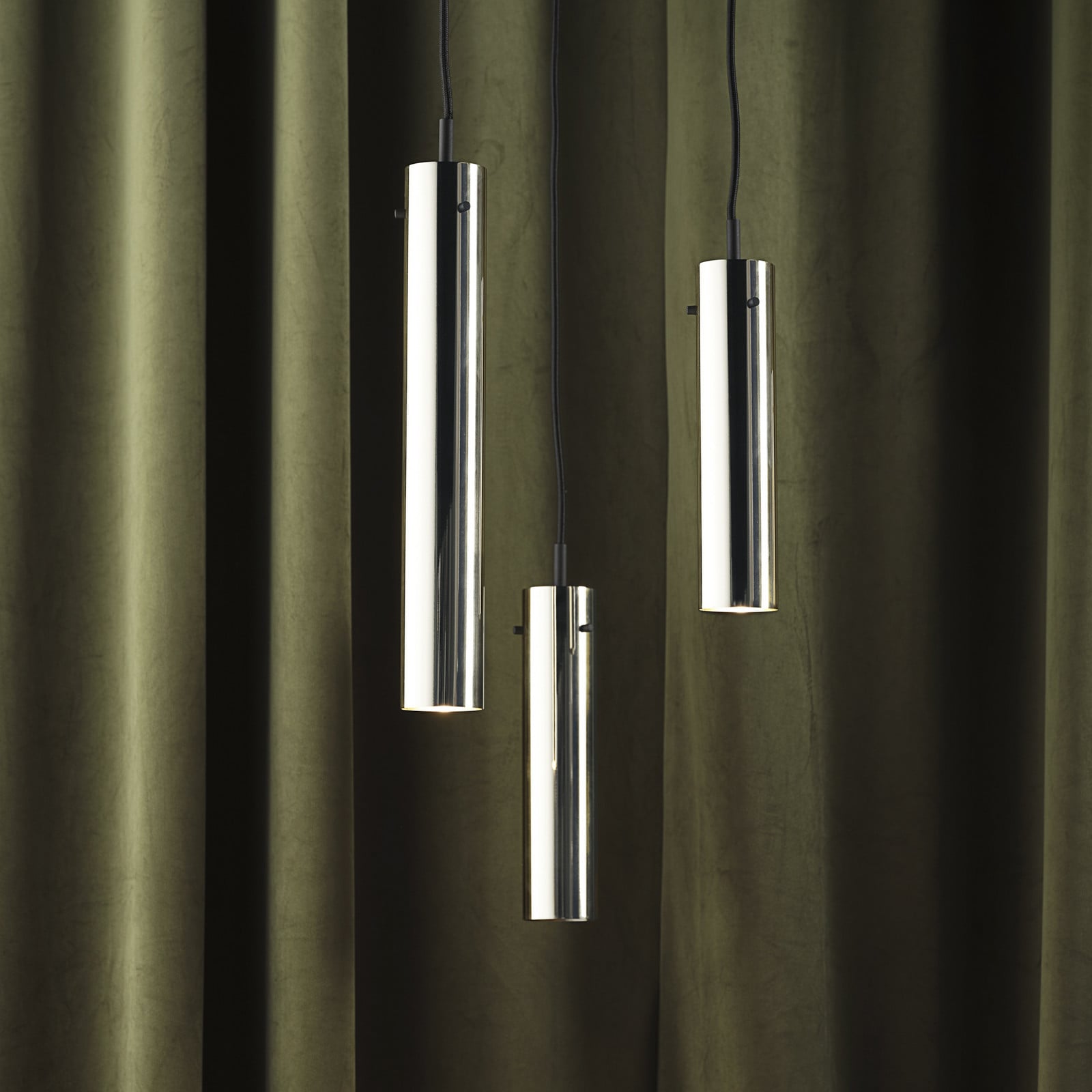 FM2014 Suspension, acier brillant, hauteur - FRANDSEN