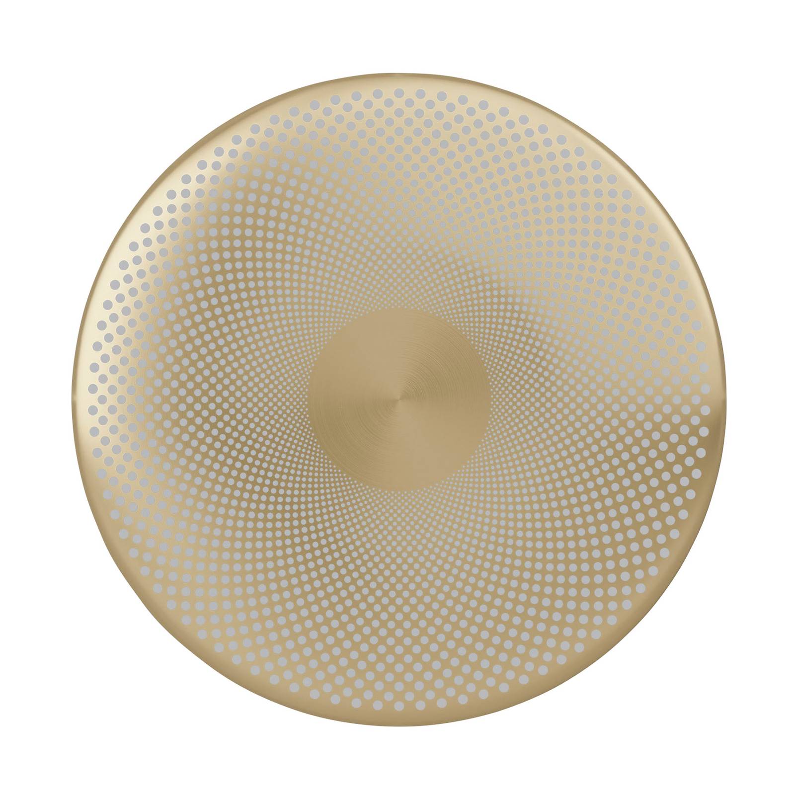 Northern Glint LED wall light, brass, for Living / Dining Room, steel, brass, 6 W