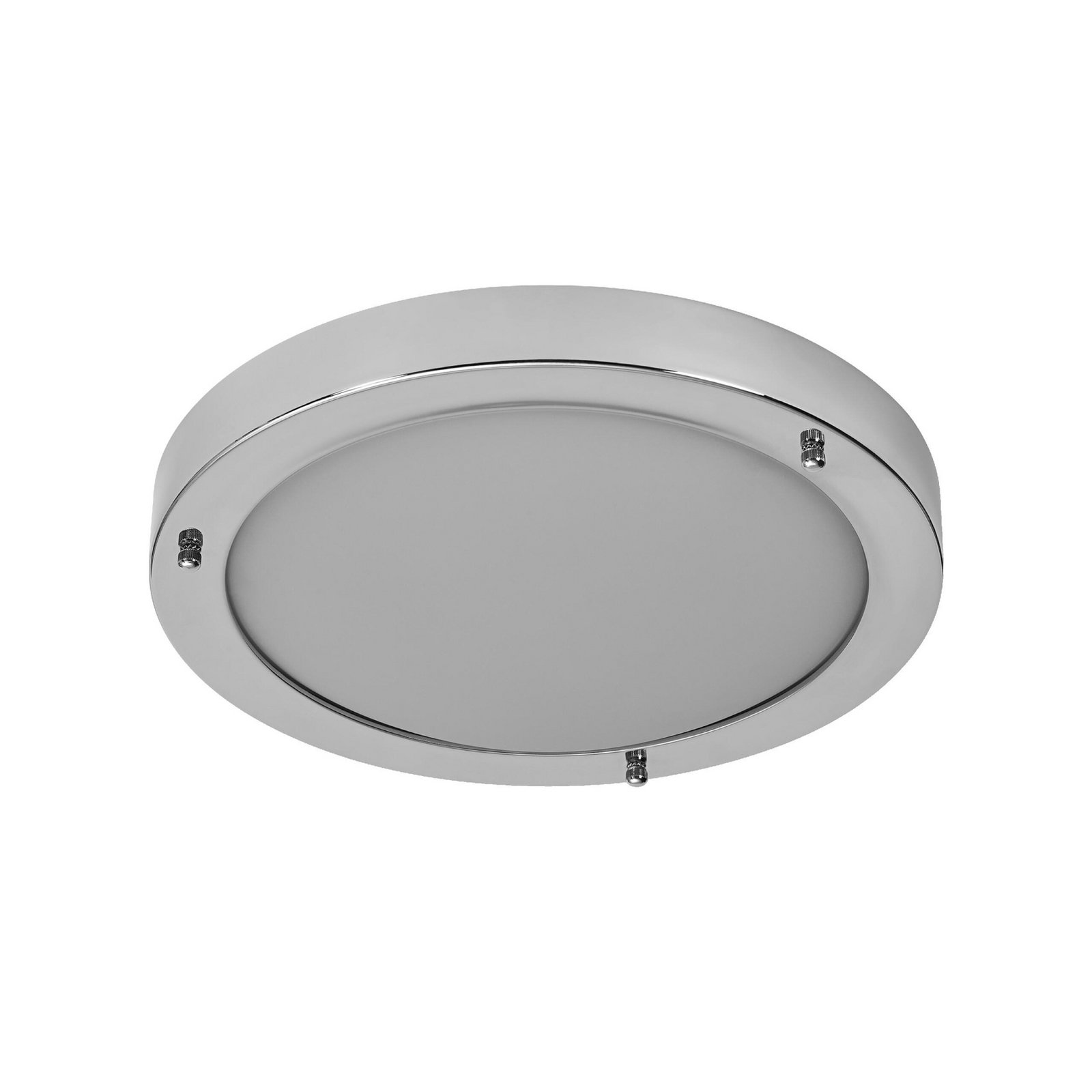 Plafonieră OSRAM BATHROOM, crom, Ø 31 cm, metal/sticlă IP44
