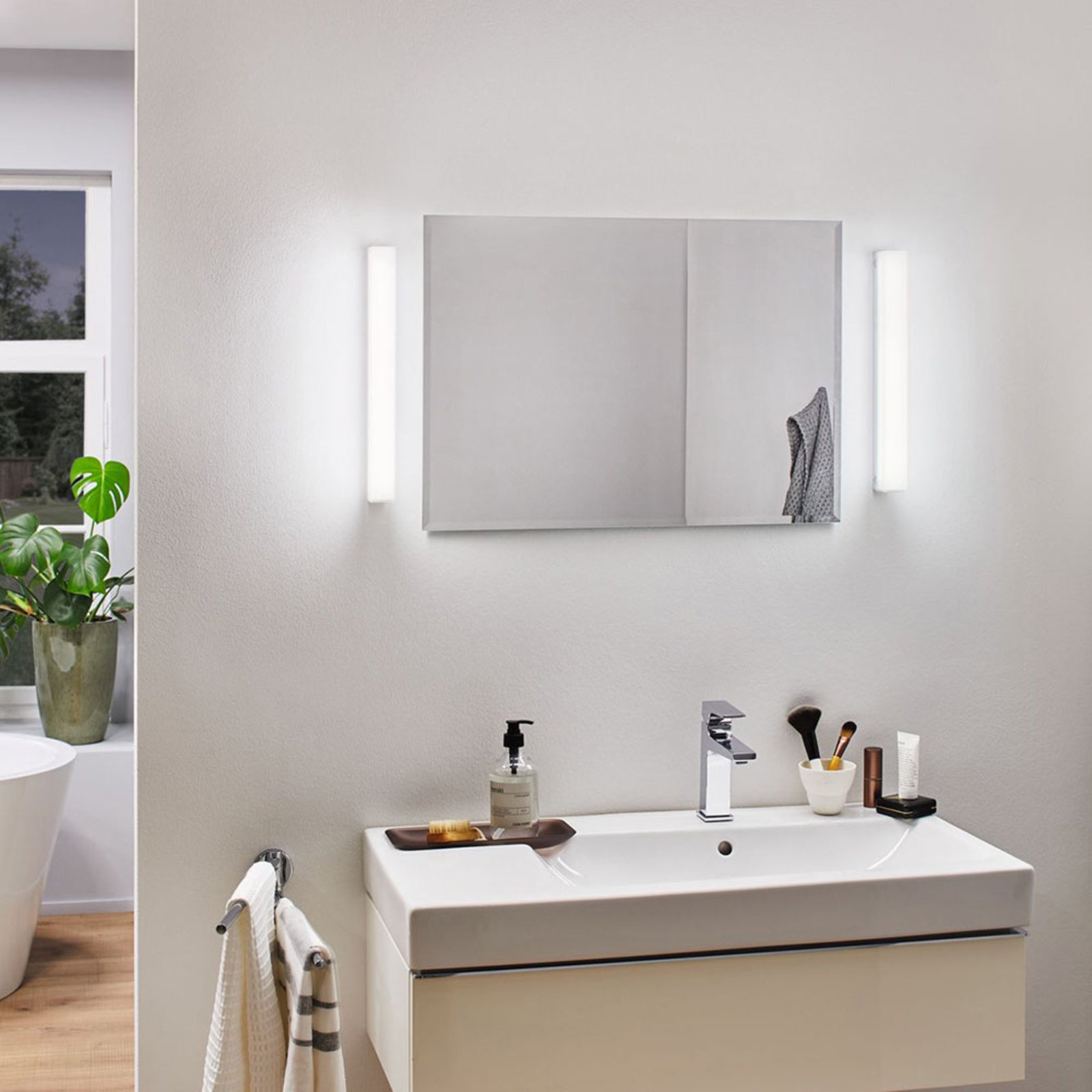 Paulmann HomeSpa Luno applique miroir LED, 40 cm