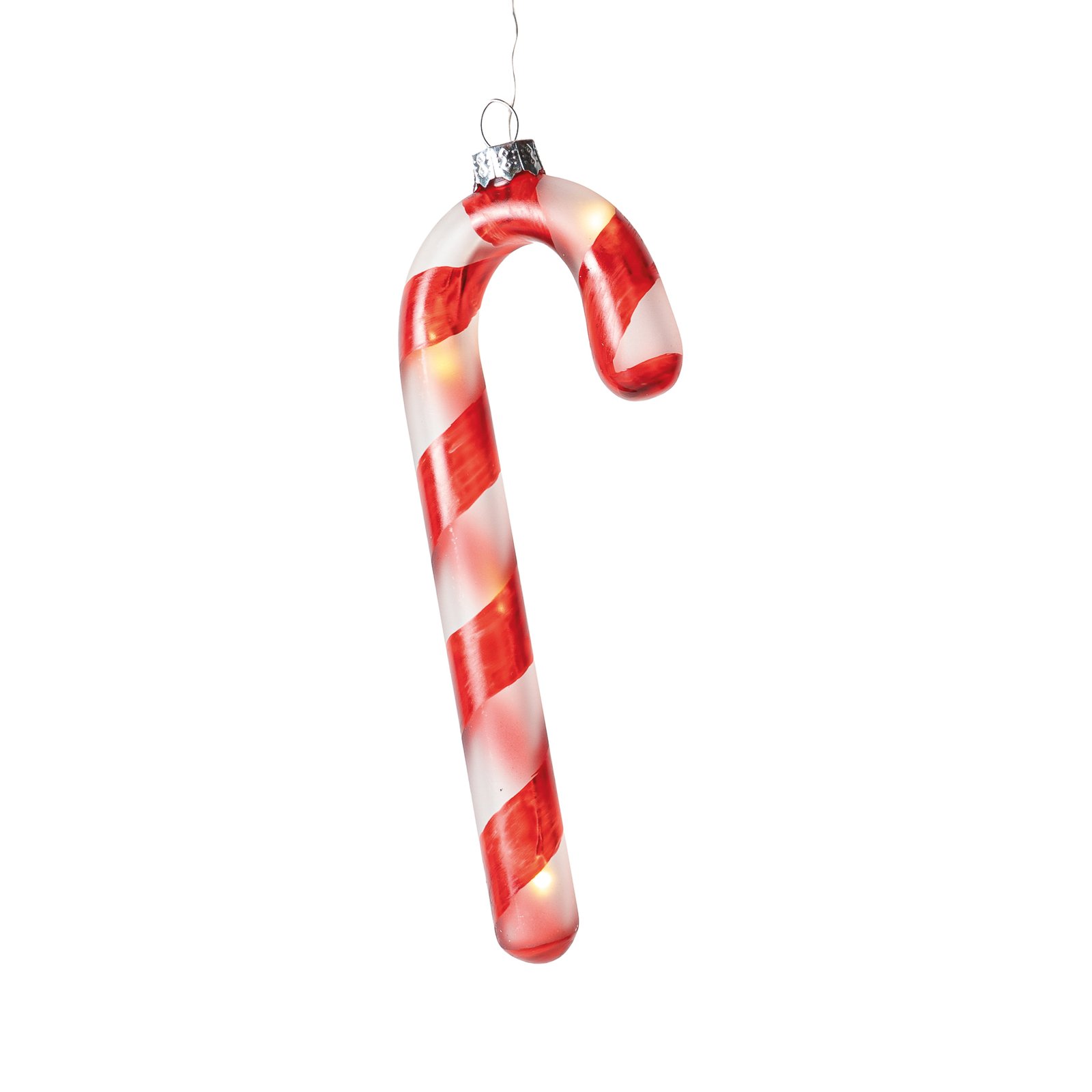 Hannah Candy Cane red decorative pendant