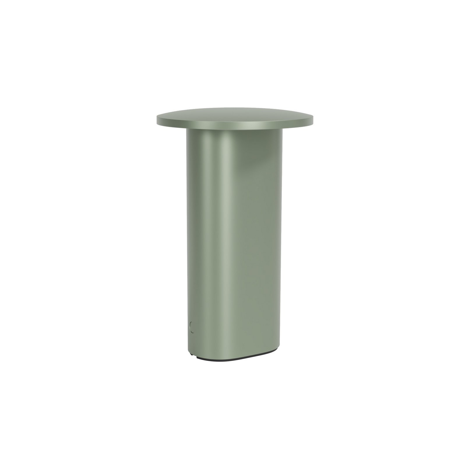 Fritz Hansen LED-Akku-Tischleuchte Solae, grün, Alu, IP44