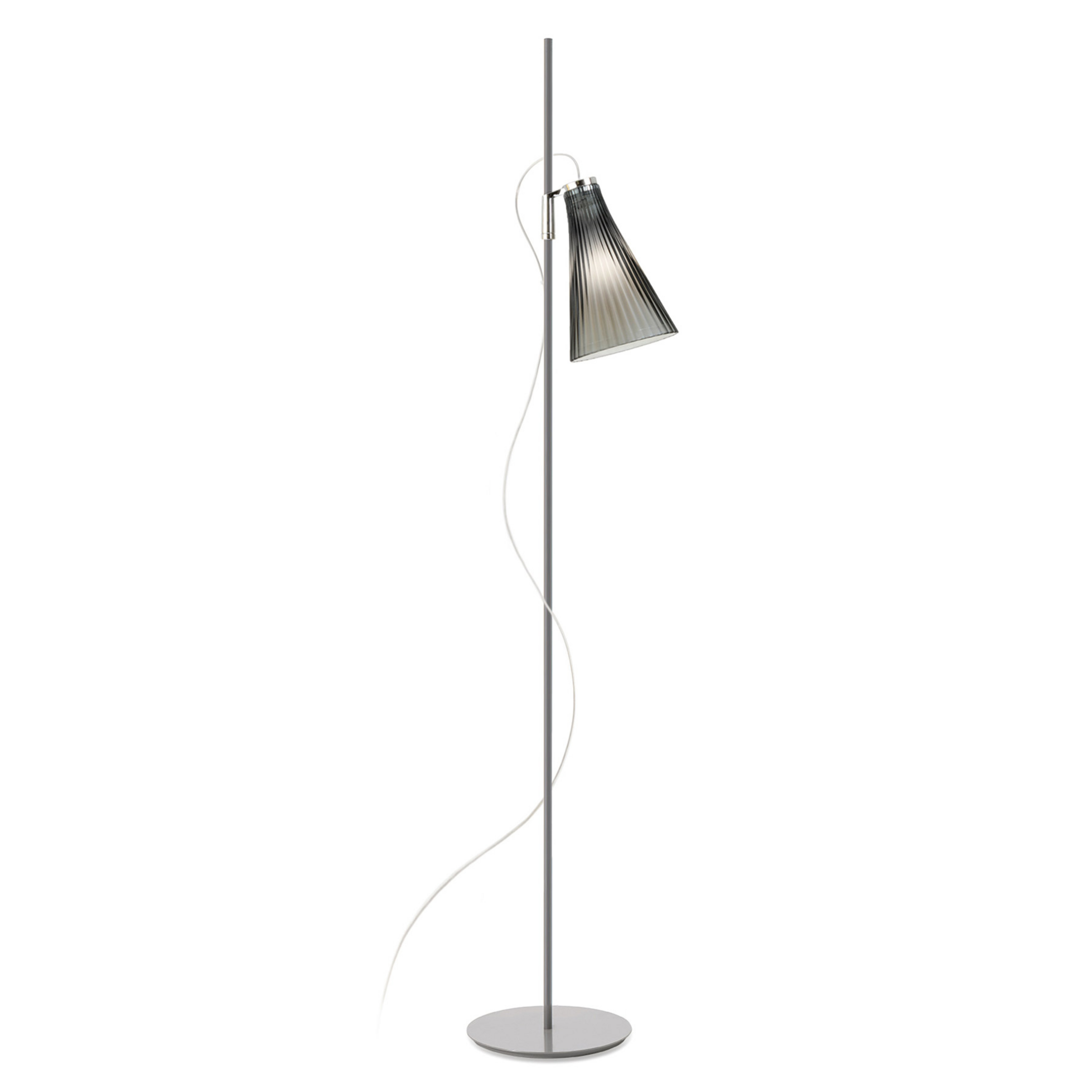 K-Lux Gulvlampe Grey/Smoke - Kartell
