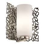 Extravagantly-designed wall light Silver Coral