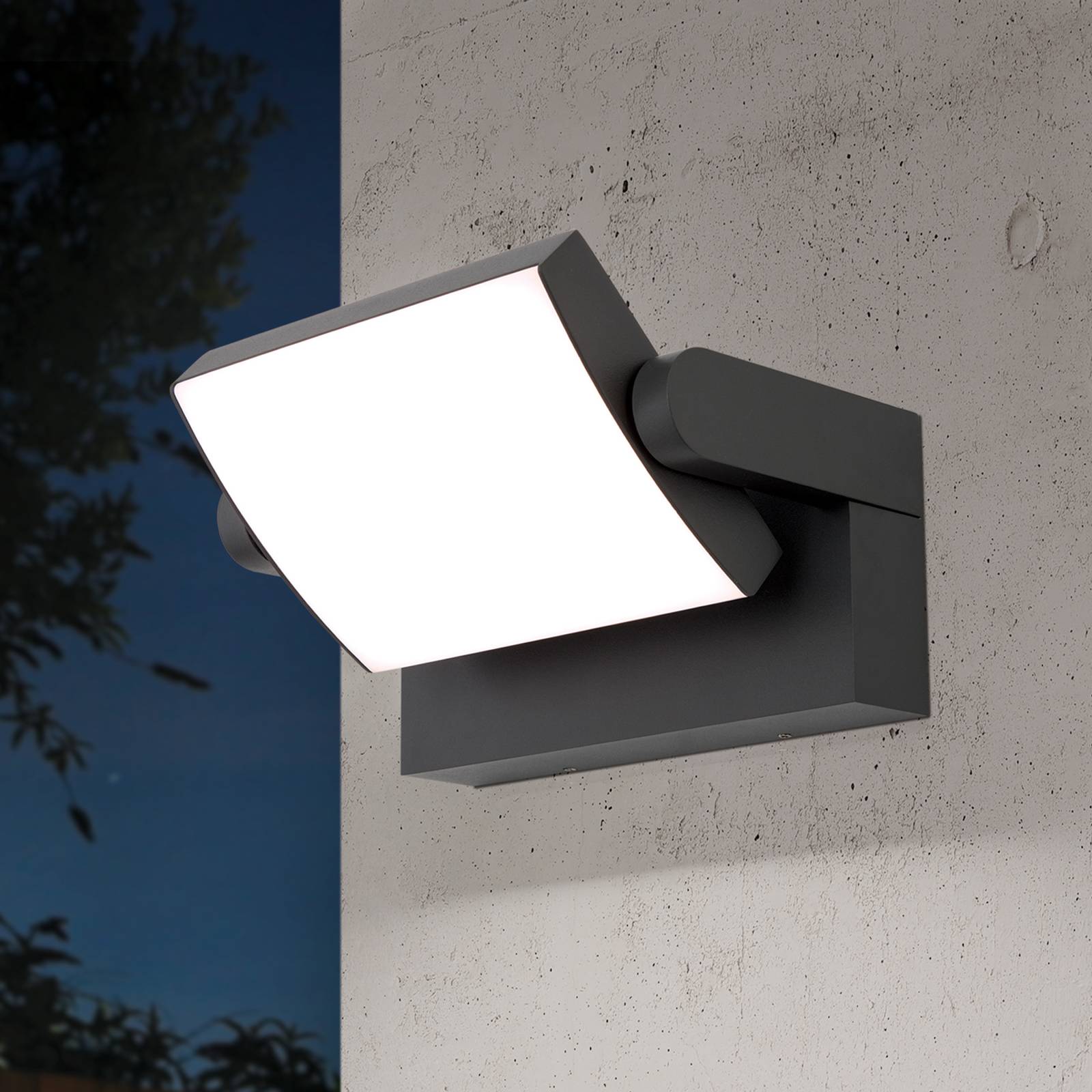 Orion Applique extérieur LED Ginger IP54 anthracite