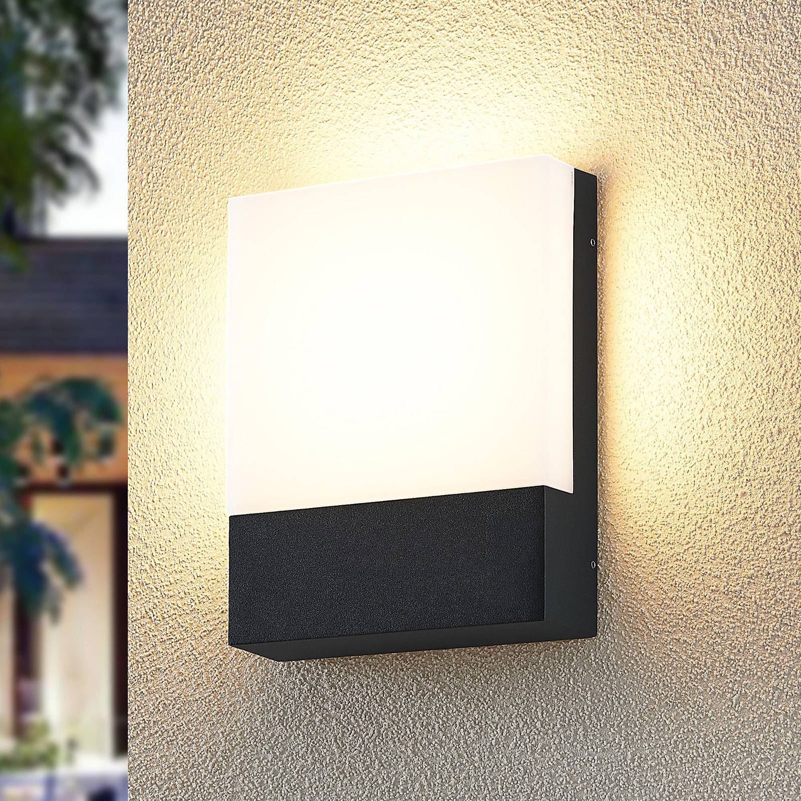 Photos - Chandelier / Lamp Lindby Vanira LED wall light for outdoors 