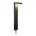 Rica Square LED Solar Cell Garden Lamp Black - Nordlux