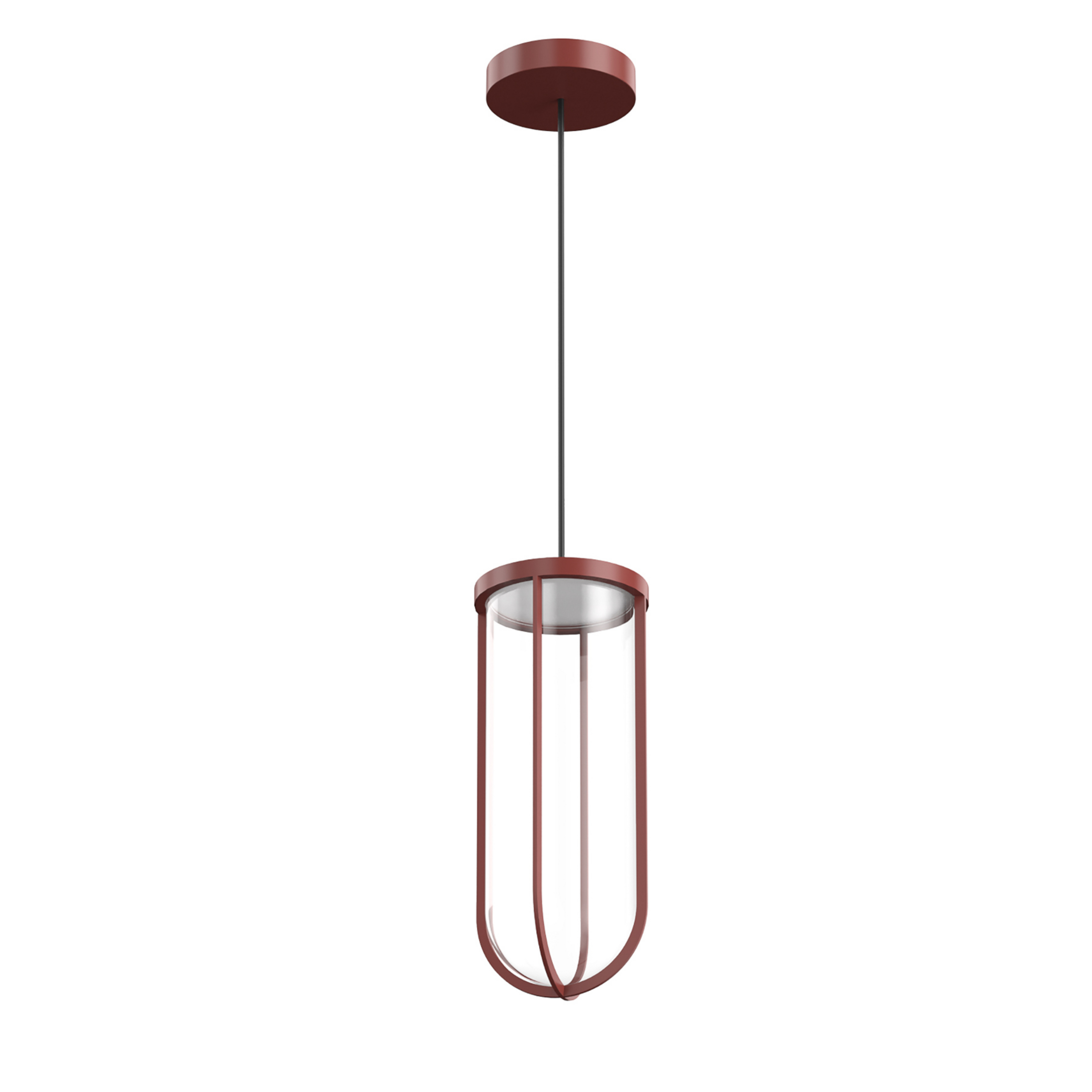 FLOS In Vitro Suspension, 2 700 K, terracotta