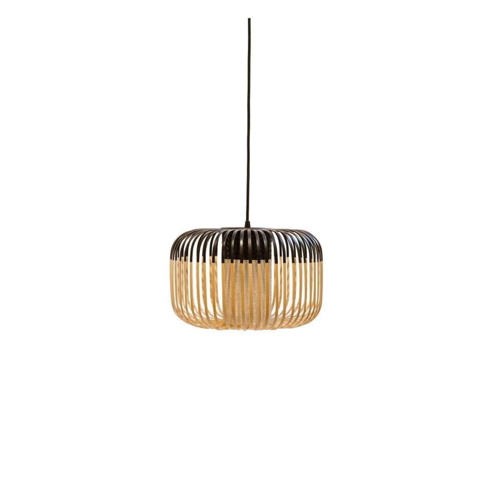 Bamboo Candeeiro Suspenso S Black - Forestier