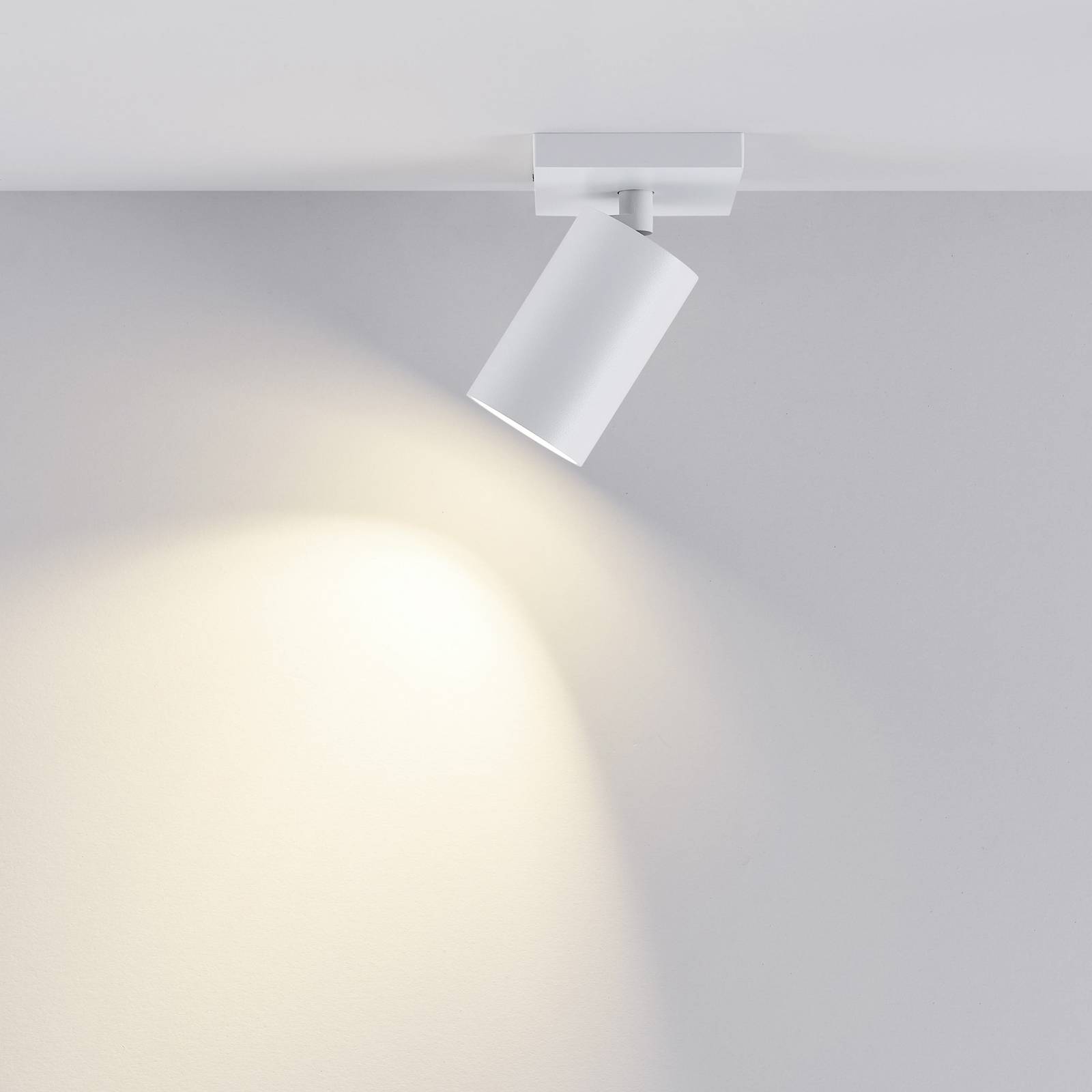 Deckenspot CAN TILT, weiß, 11 x 9 cm, 1-flammig, Metall GU10 günstig online kaufen