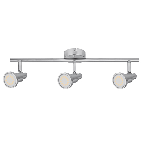 LEDVANCE Niclas LED-Strahler, nickel, 3-flammig