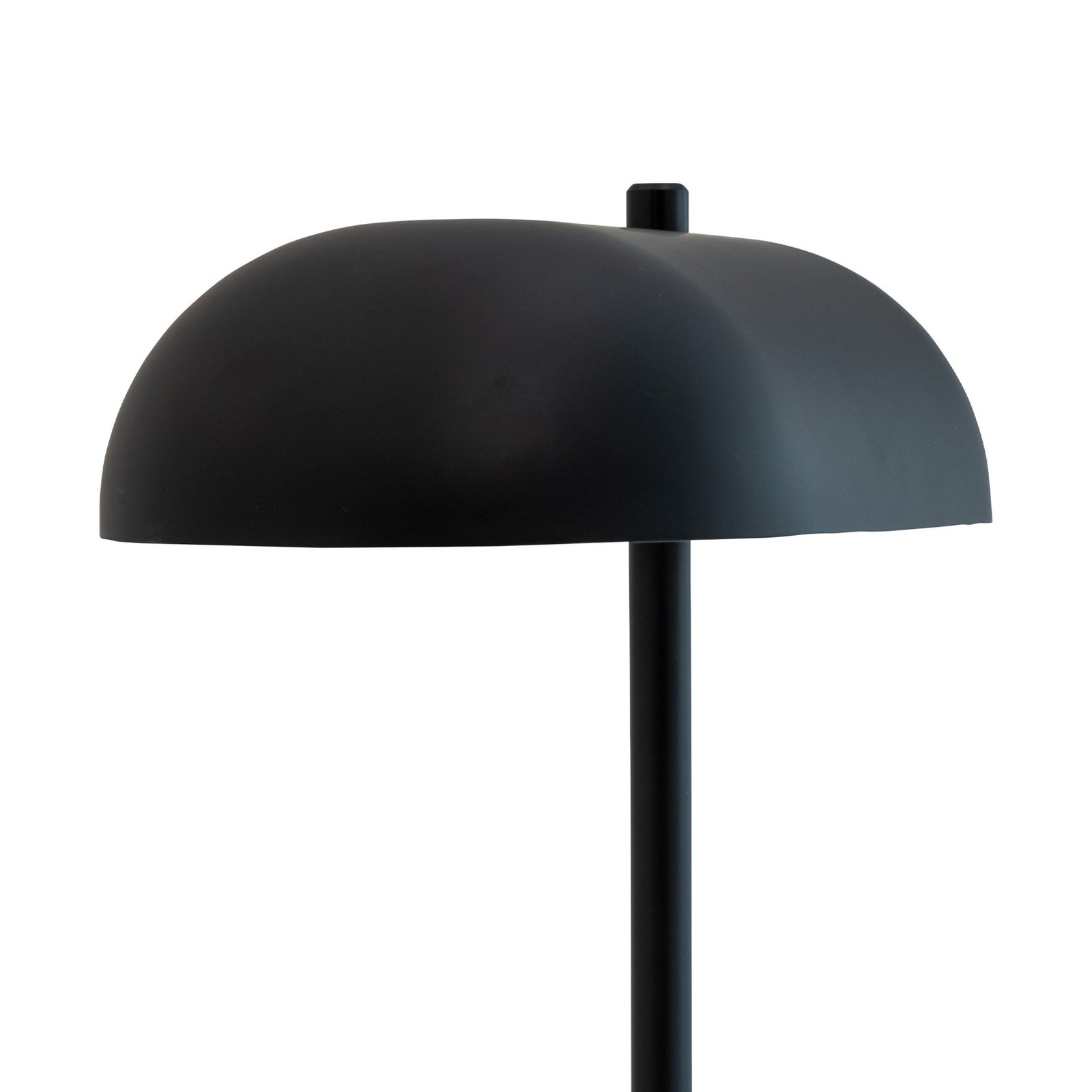 Dyberg Larsen Arch table lamp, black, metal, height 36 cm