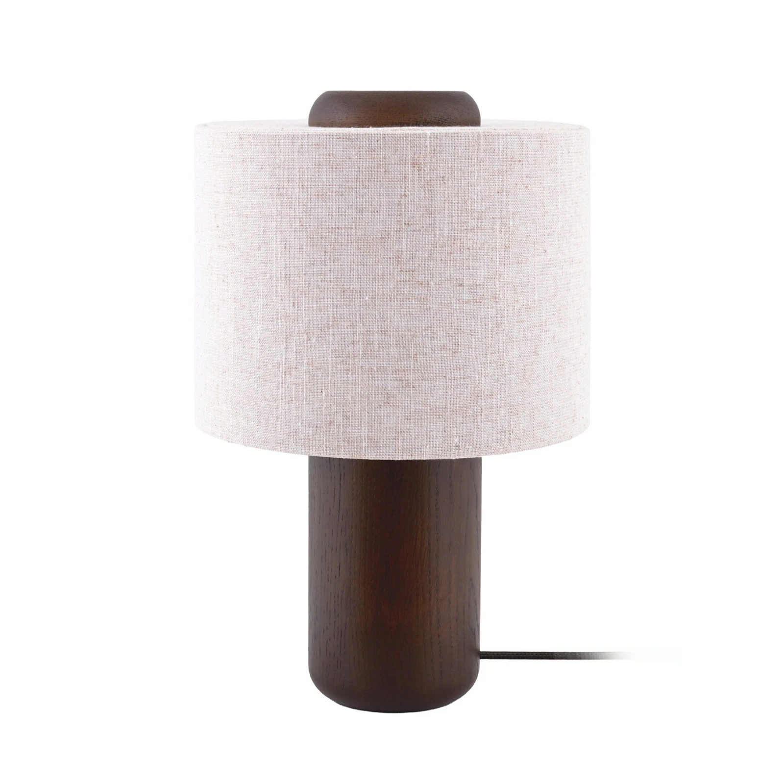 Globen Lighting Επιτραπέζια λάμπα Bosco, μπεζ/καφέ, ύψος 39 cm