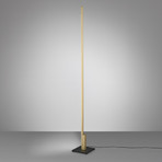 Stojacia lampa Quitani Talon LED eloxovaná matná mosadz