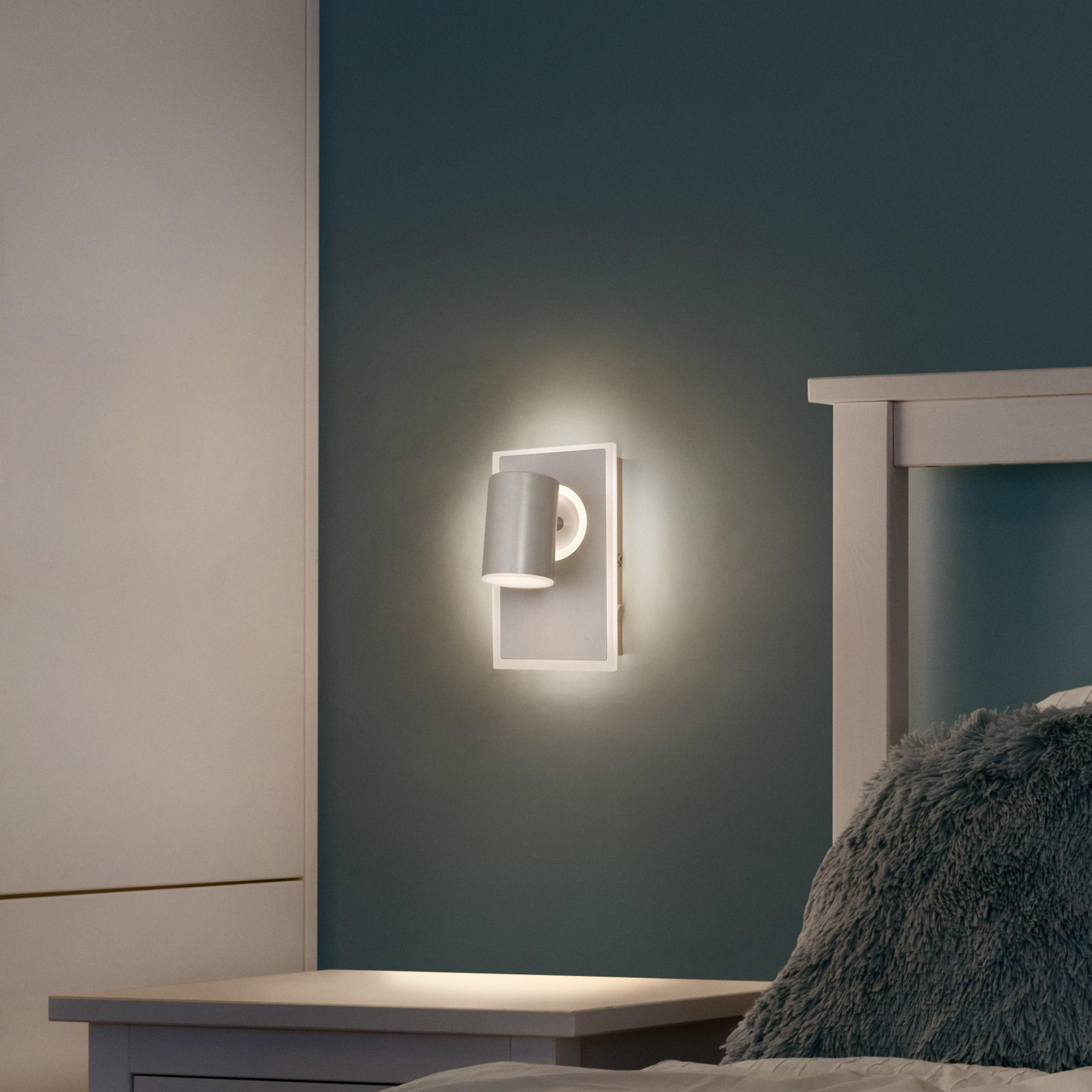 LEDVANCE Mars LED fali spotlámpa, 2 fény, 1 spot, fehér