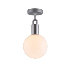 Buster + Punch Forked acciaio/vetro opale Ø 20cm