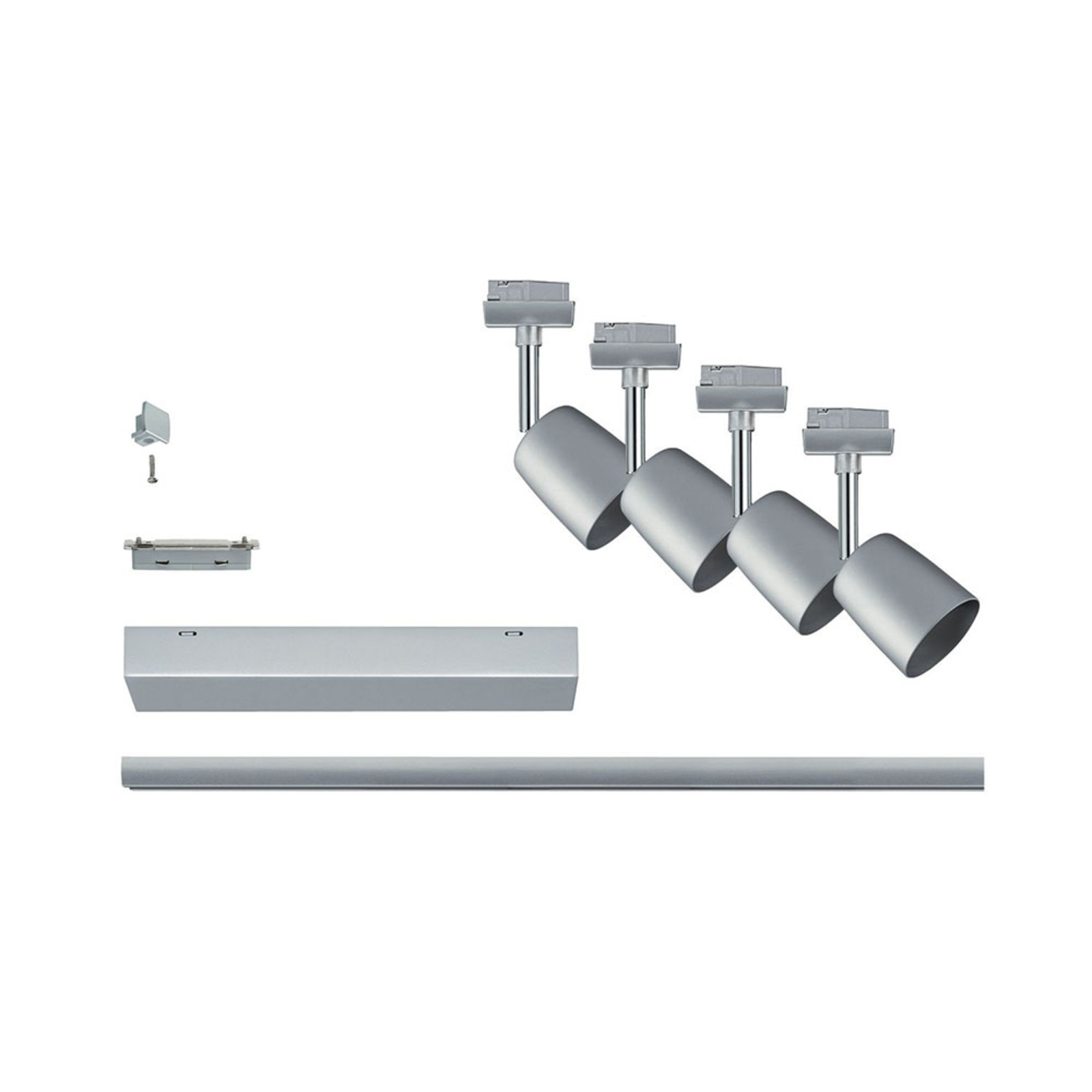 Cover 3 Plafonnier Urail-set Chrome - Paulmann