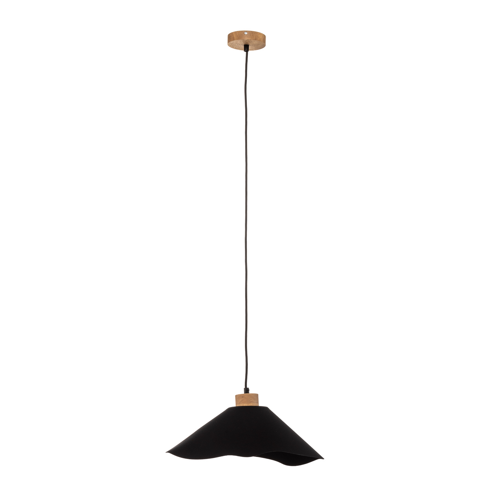 Marian Hängeleuchte, schwarz, Ø 40 cm, Envostar