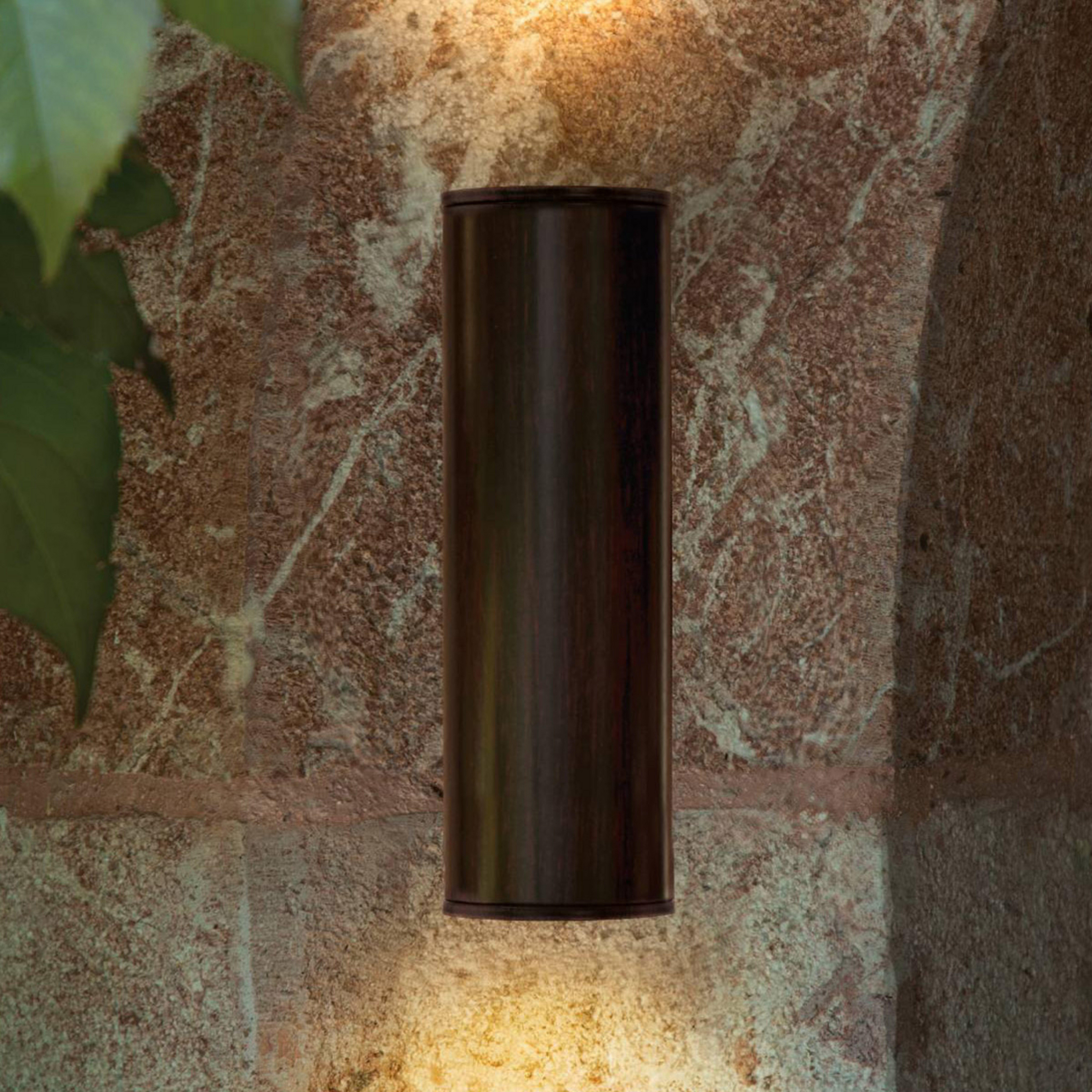 Tweeflammige led buitenwandlamp Riga