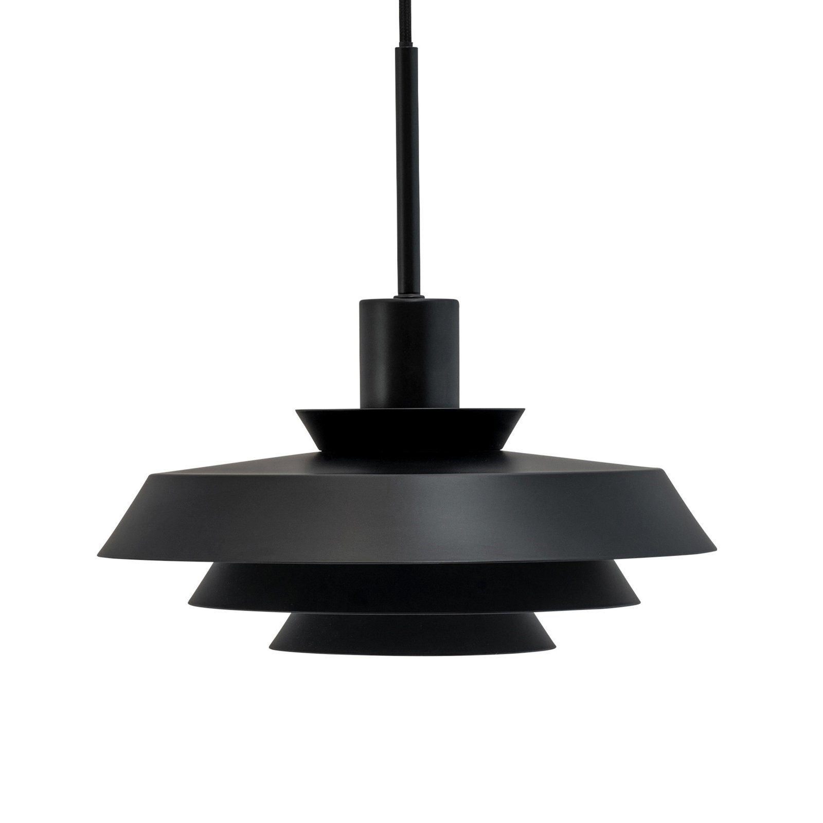 Dyberg Larsen DL30 függő lámpa Ø 30 cm fekete