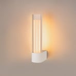 SLV Candeeiro de parede LED para casa de banho Lygant simples, branco,