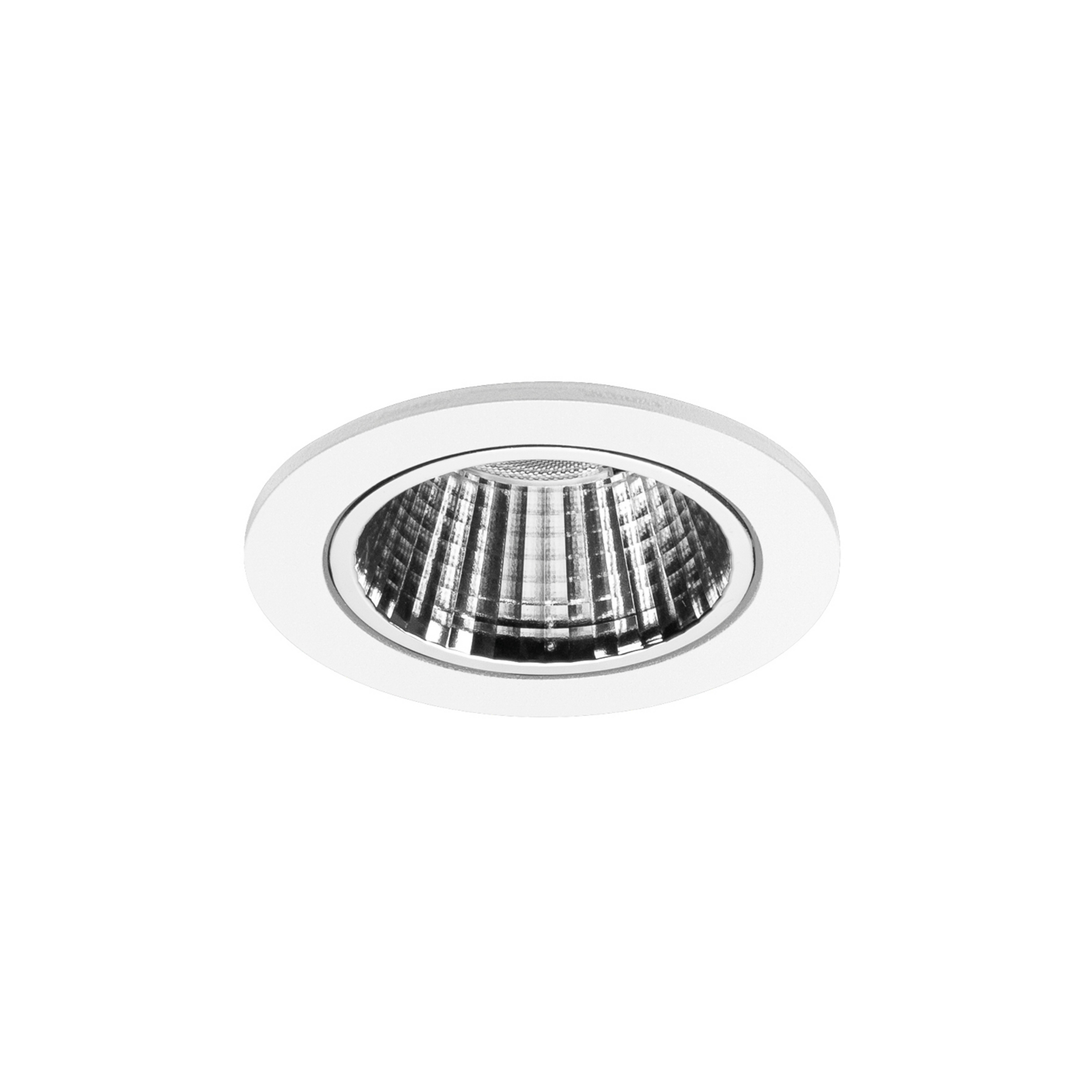 BRUMBERG Apollo Micro, facetté, rond, 3.500 K, blanc