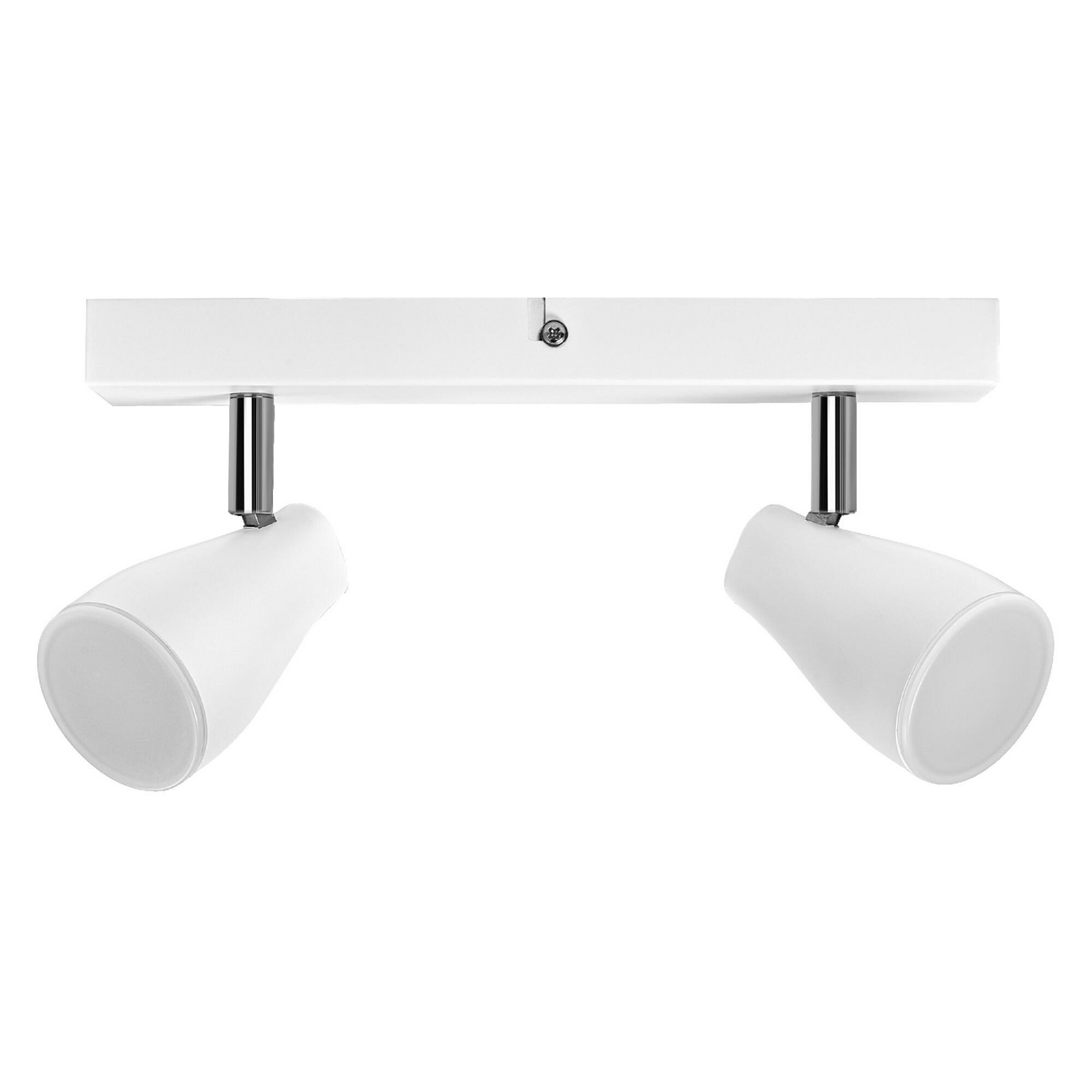 OSRAM plafondspot PEAR, wit, 2-lamps, GU10-LED 2.700 K