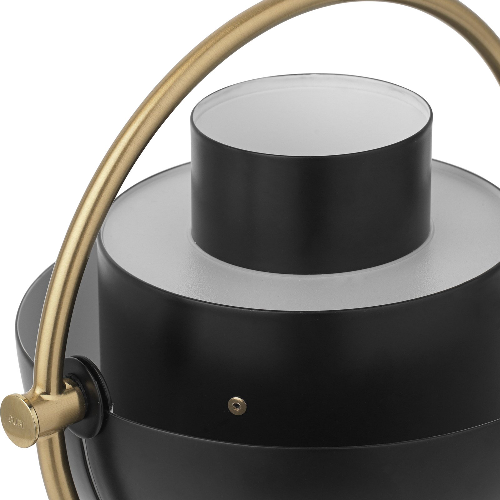 Multi-Lite Portable Stolní Lampa Black/Brass - GUBI