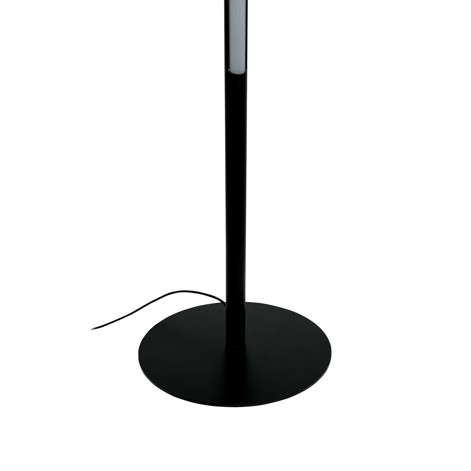 Dyberg Larsen LED стояща лампа Vagner, черна, височина 150 cm