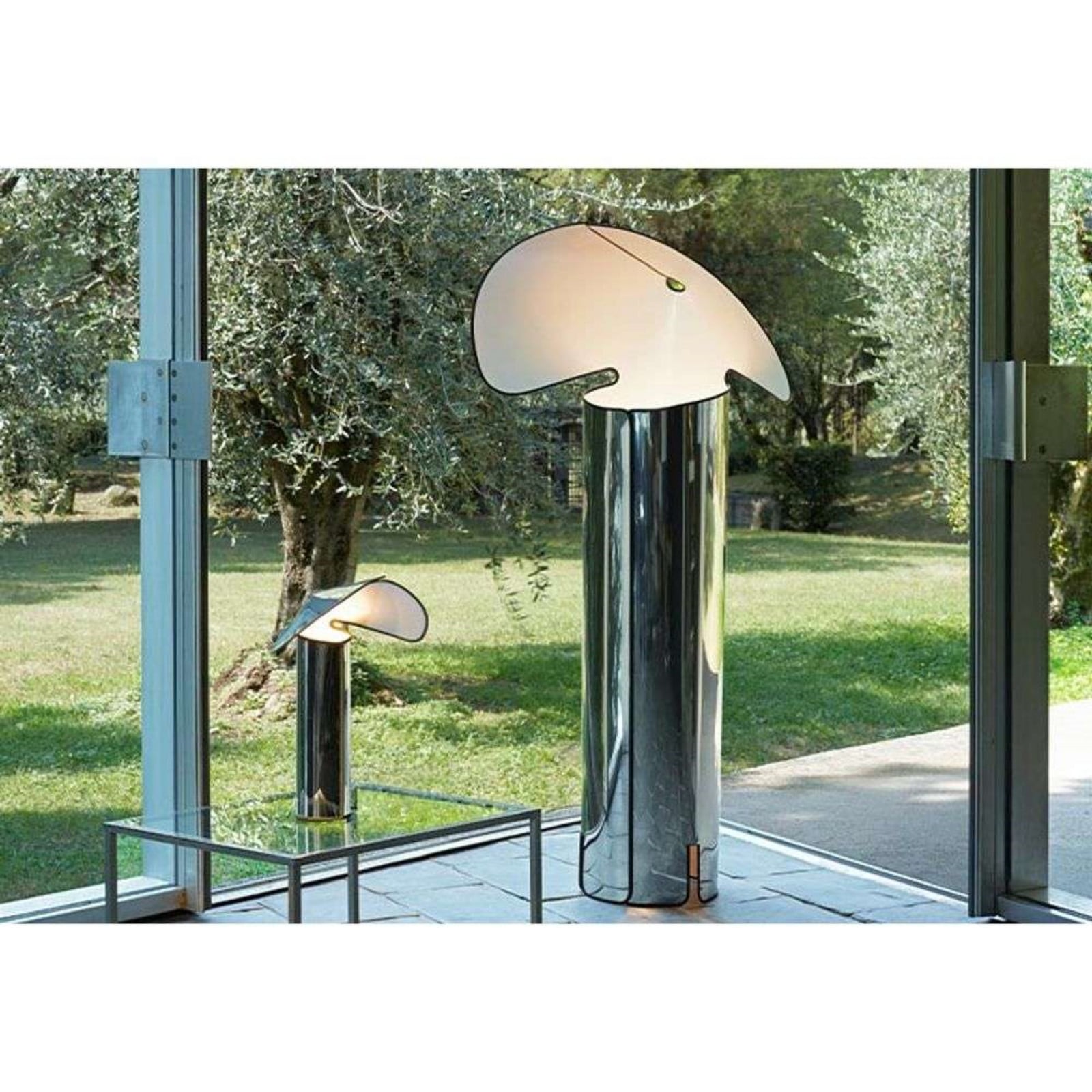 Chiara Bordslampa Aluminium/Anthracite FLOS - Vardagsrum - Metall