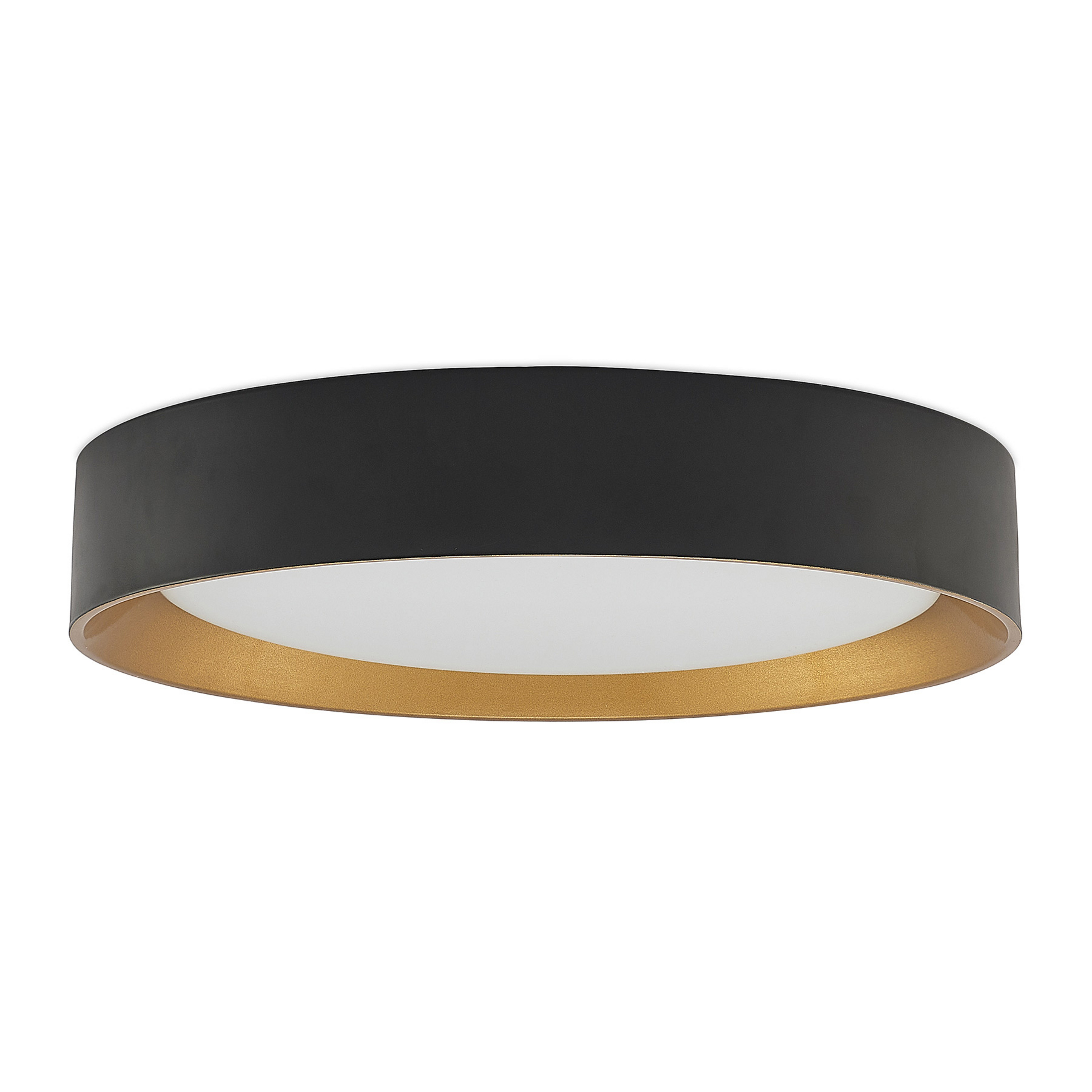 Kambia LED Plafonnier Ø55 Black/Gold - Lindby