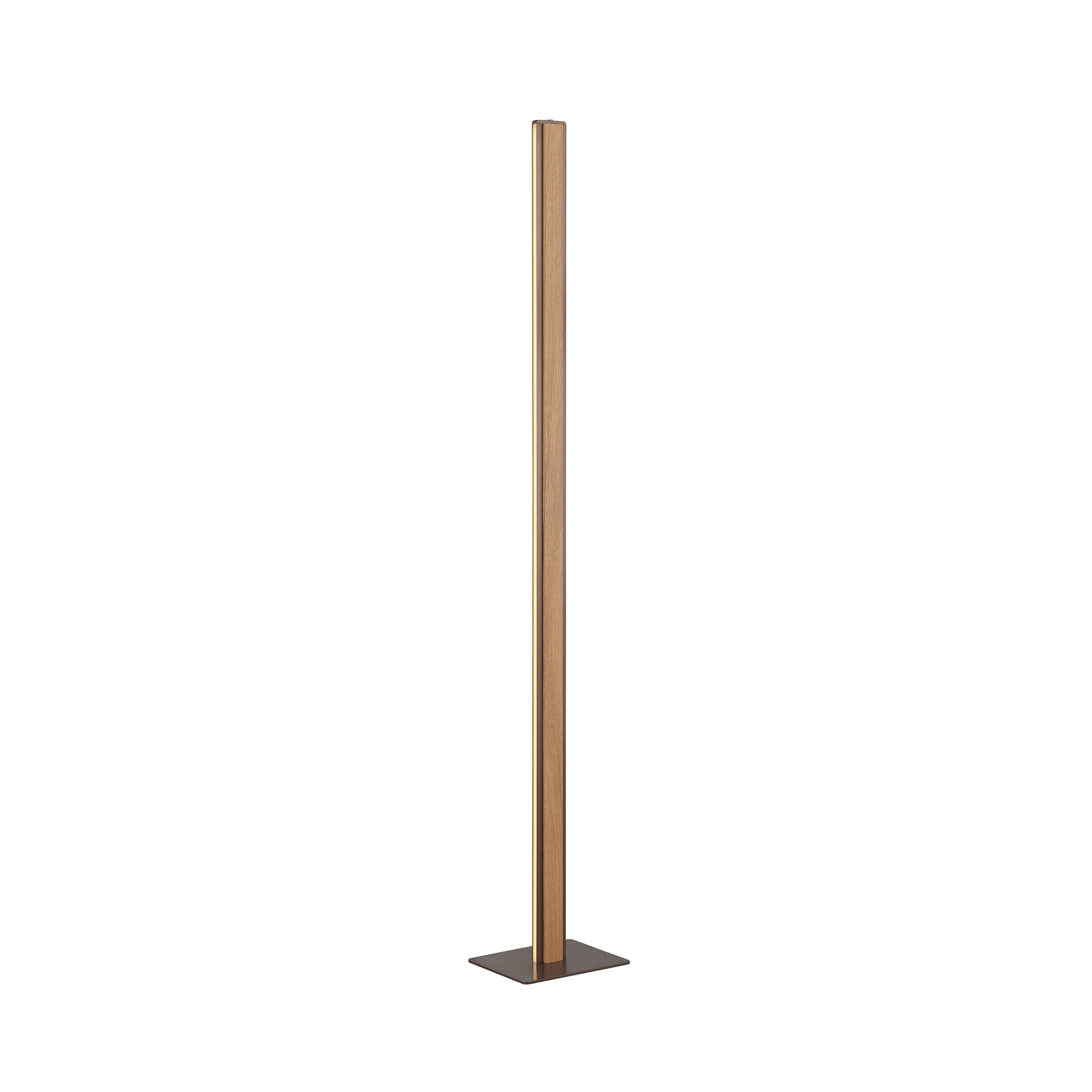 LED-stoječa svetilka Arviso, v barvi lesa, hrast, višina 142 cm, CCT LED-stoječa svetilka Arviso, v barvi lesa, hrast, višina 142 cm, CCT