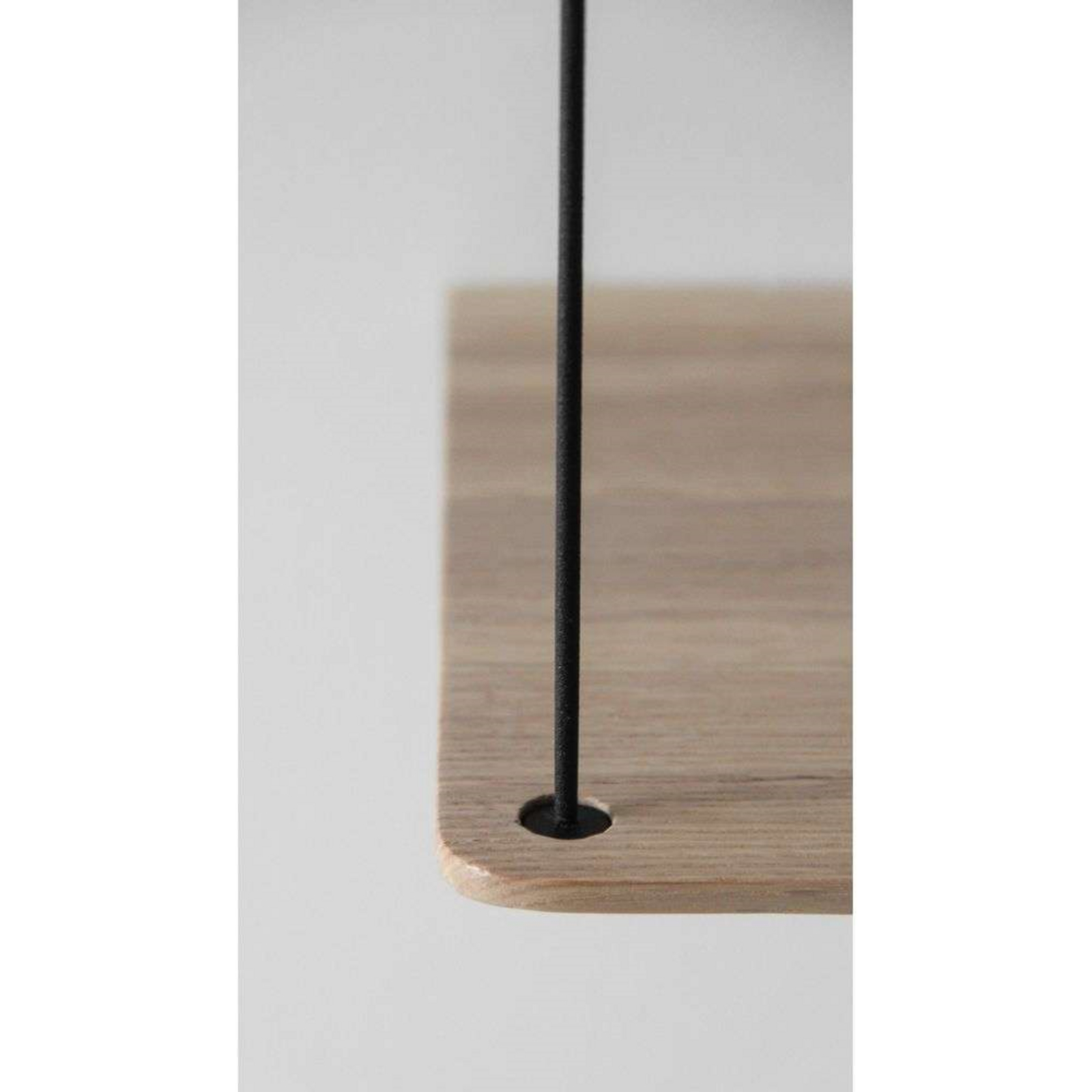 Stedge Shelf L80 Black - Woud