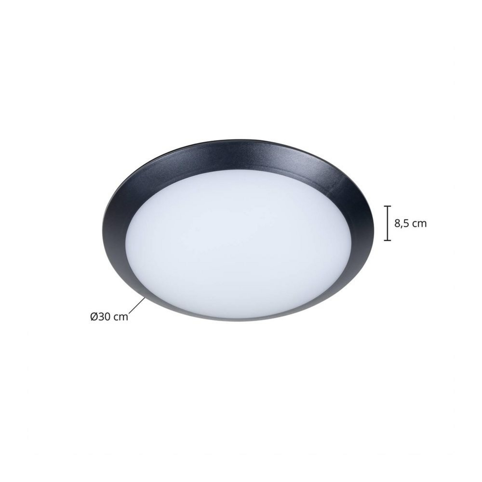 Naira LED Aplica de Exterior w/Sensor Grey - Lindby