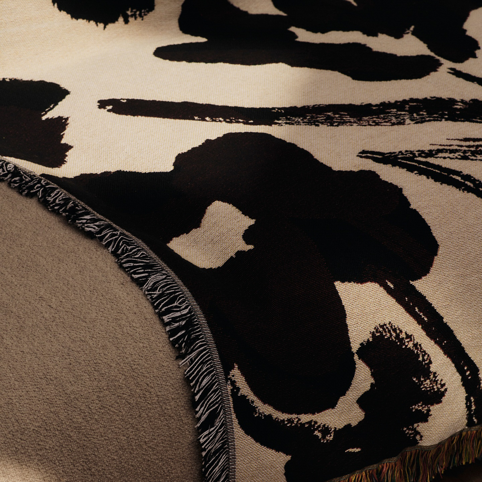 Cilla Decke, creme, 170 cm x 120 cm - ferm LIVING 