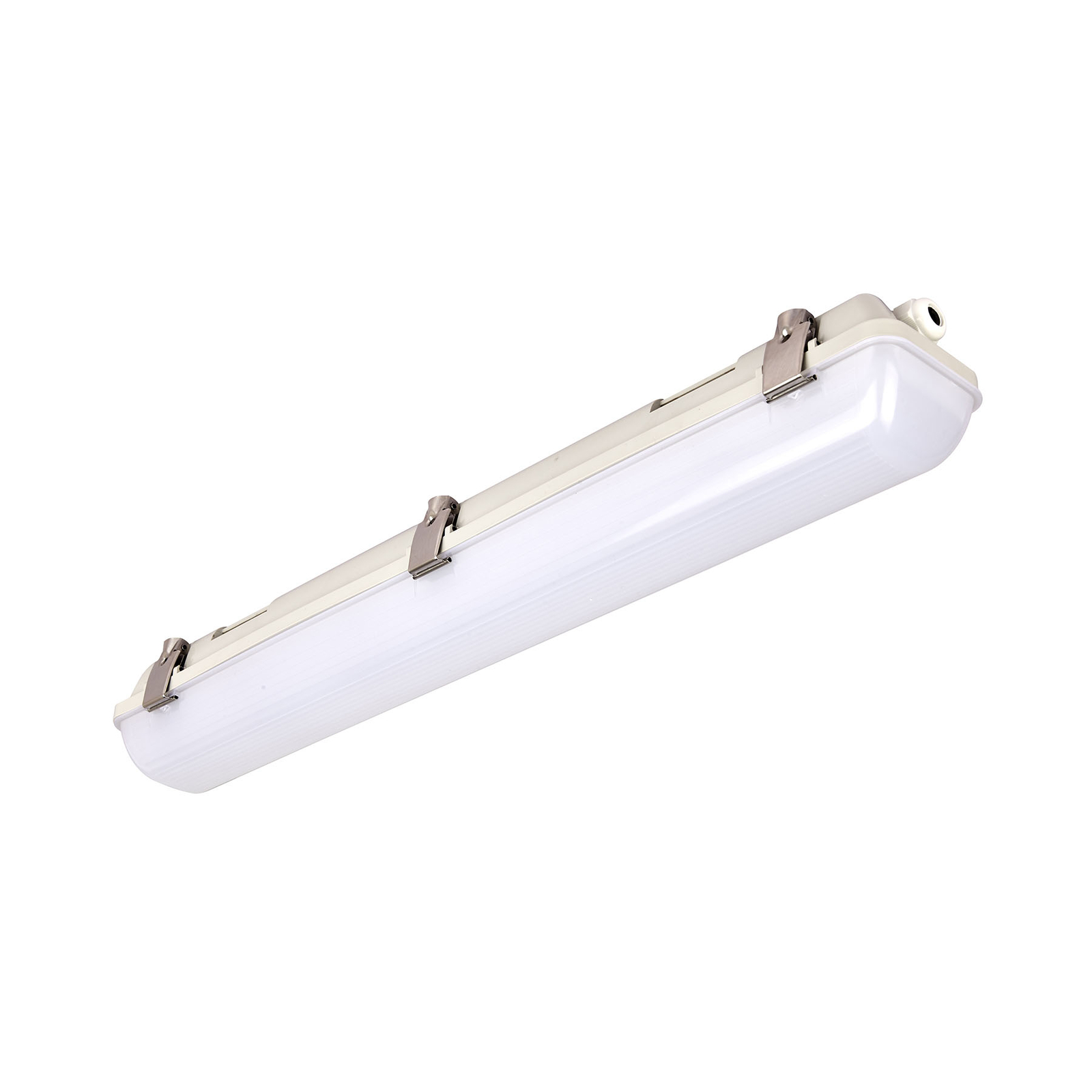 LED-Feuchtraumleuchte 659, grau